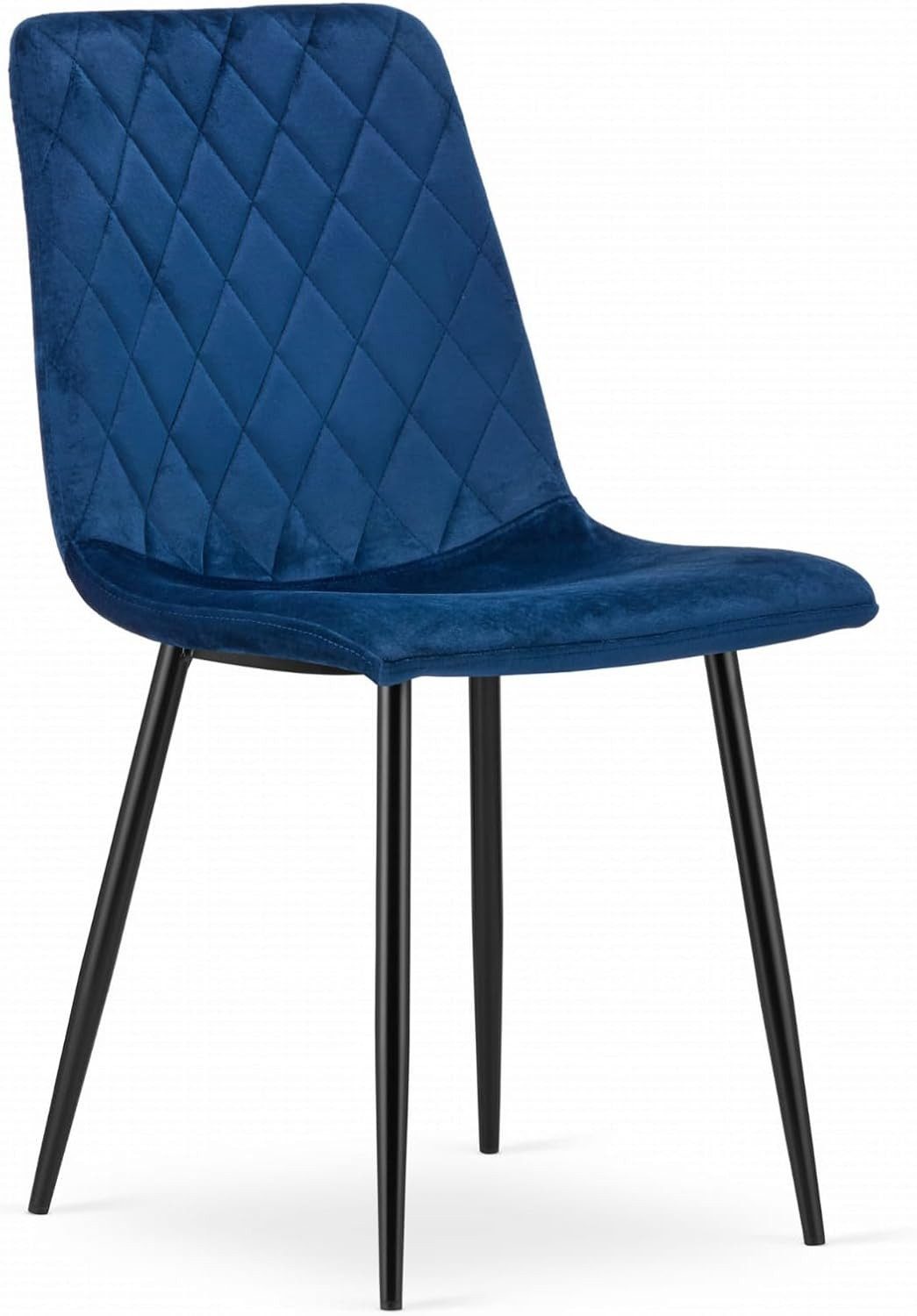 Best for Home Esszimmerstuhl Samt-Esszimmer stühle – Komfortables, modern & stabil (Stuhl-Set, 4 St), Ergonomische Rückenlehne, weicher Samtbezug, kompaktes Design.