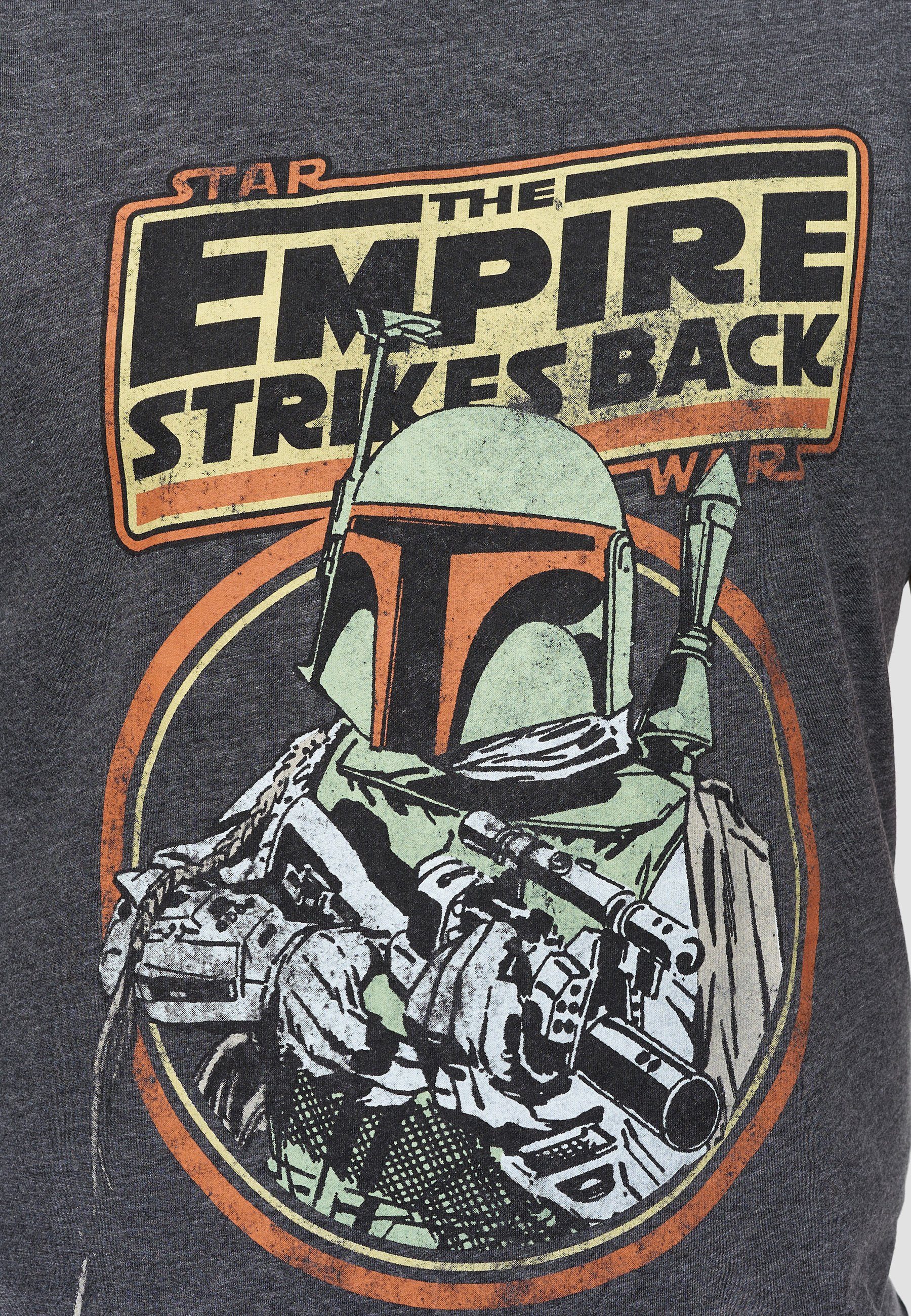 Empire T-Shirt zertifizierte Bio-Baumwolle Star Strikes Fett Boba The Wars GOTS Back Recovered