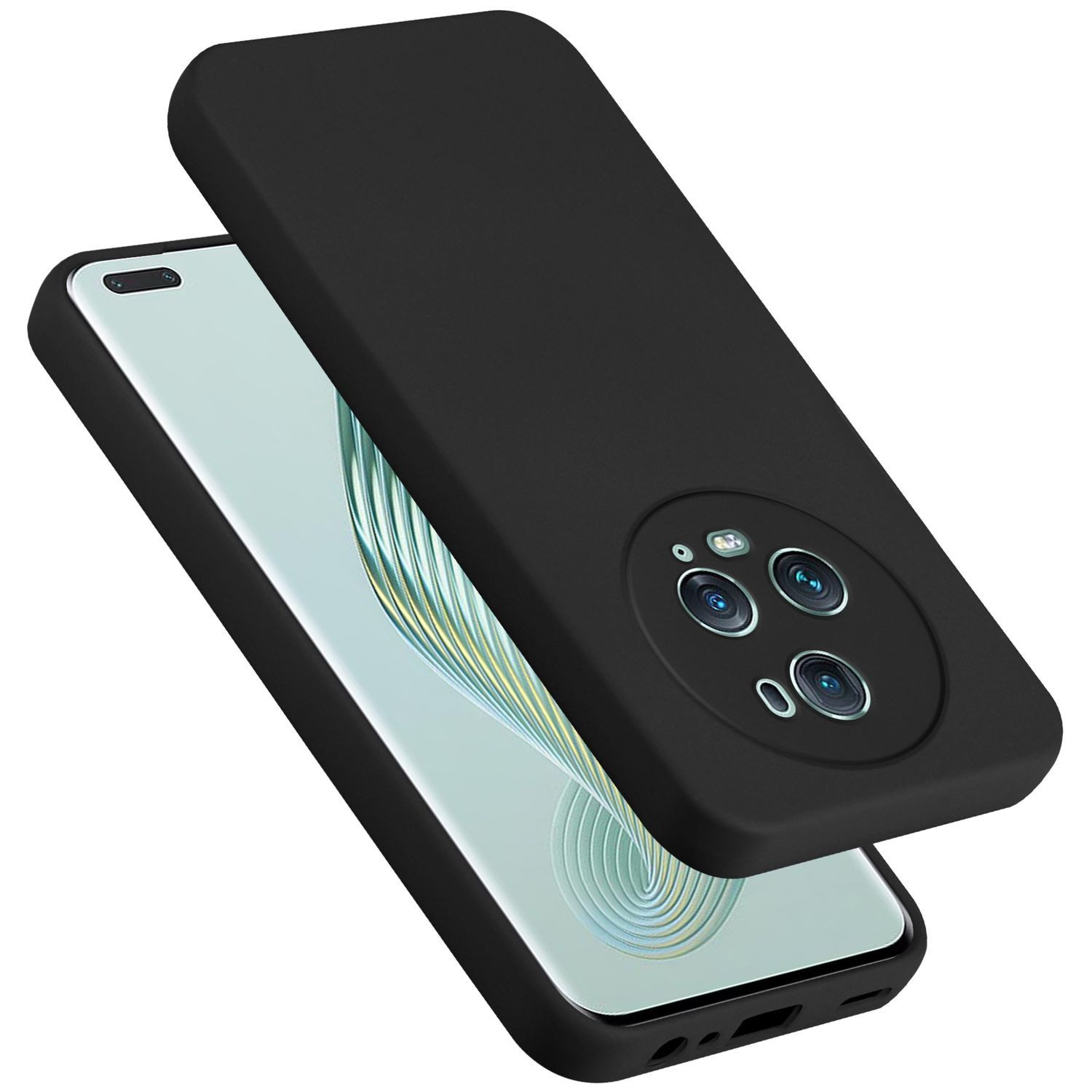 Cadorabo Handyhülle für Honor Magic 5 Pro Hülle Honor Magic 5 Pro, Flexible Hülle TPU Silikon Schutzhülle Back Cover Case