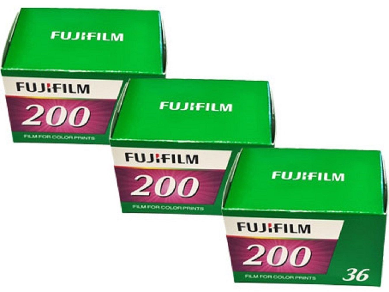Fujifilm 3 Superzoom-Kamera 200 Speed x Film 36EX für EC FUJIFILM EU
