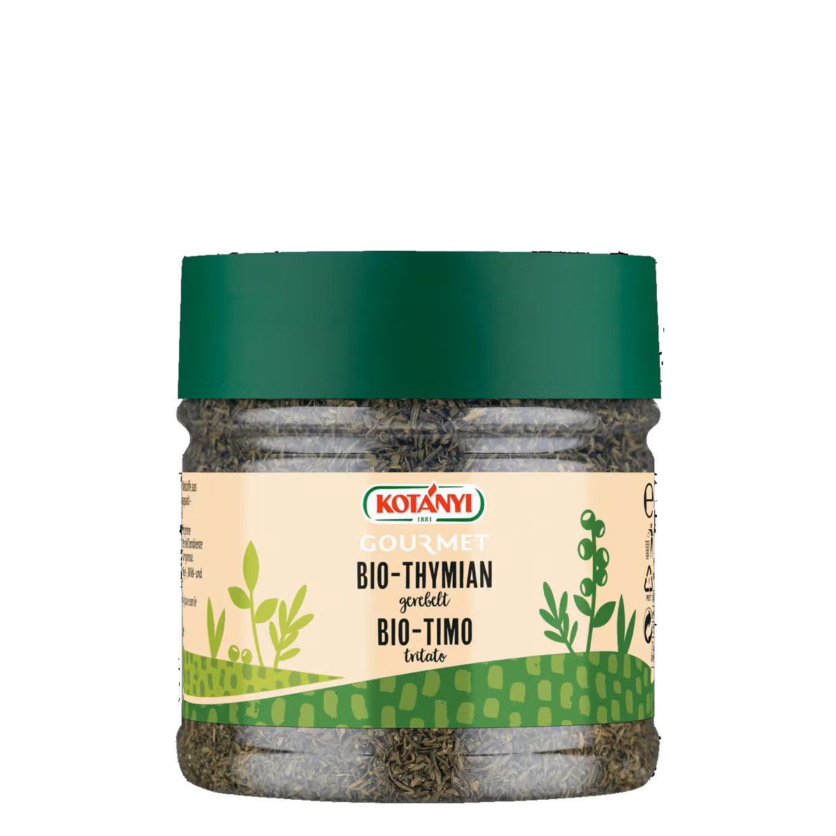 KOTANYI Gewürz, Kotanyi Bio Thymian gerebelt getrocknet rauchig würzige Aromen 71g