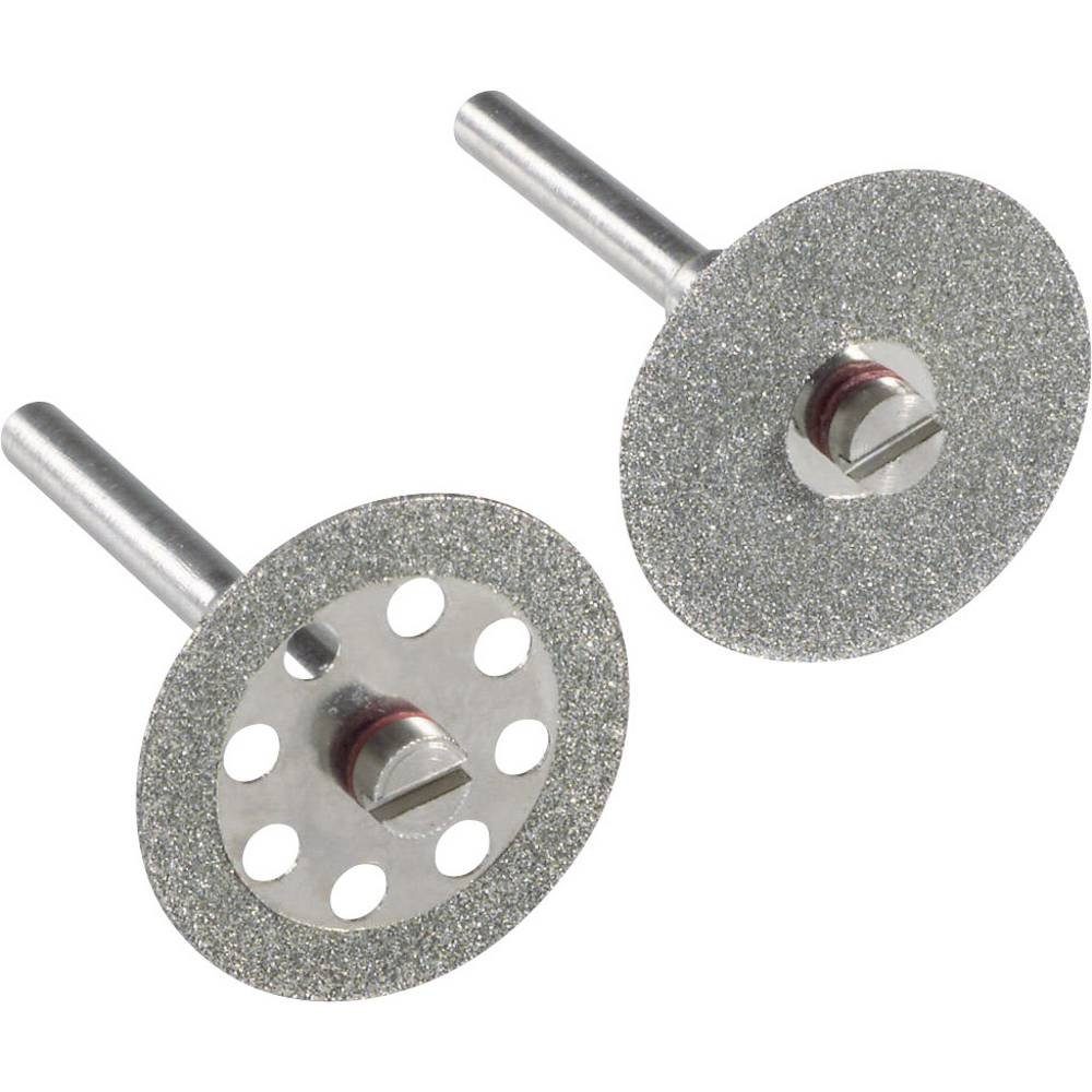 Basetech Diamanttrennscheibe 2er-Pack Diamant-Trennscheiben 812534 Ø 22 mm 3.2