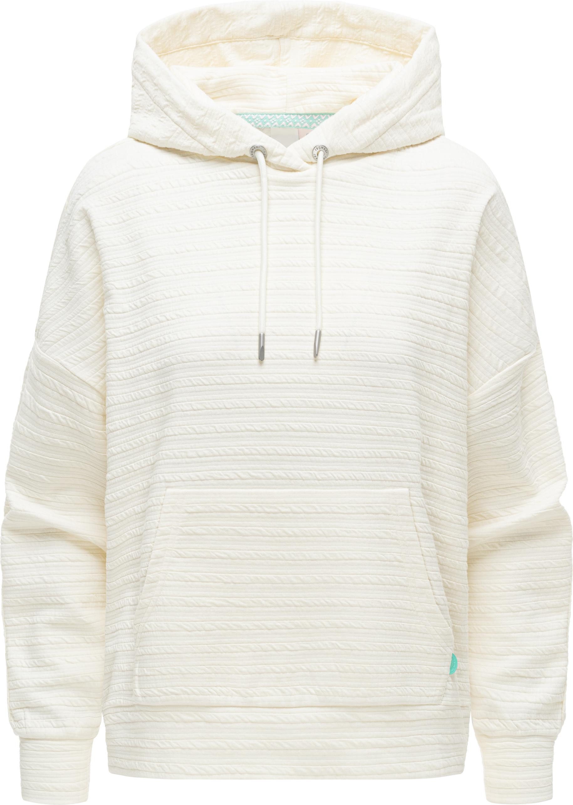 Ragwear Kapuzenpullover Pirita Crepe Hoodie mit verstellbarer Kapuze