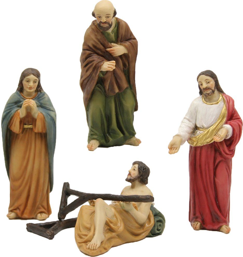 FADEDA Krippenfigur 6x FADEDA Passionsfiguren: Heilung des Gelähmten, Höhe in cm: 9 (6 St)