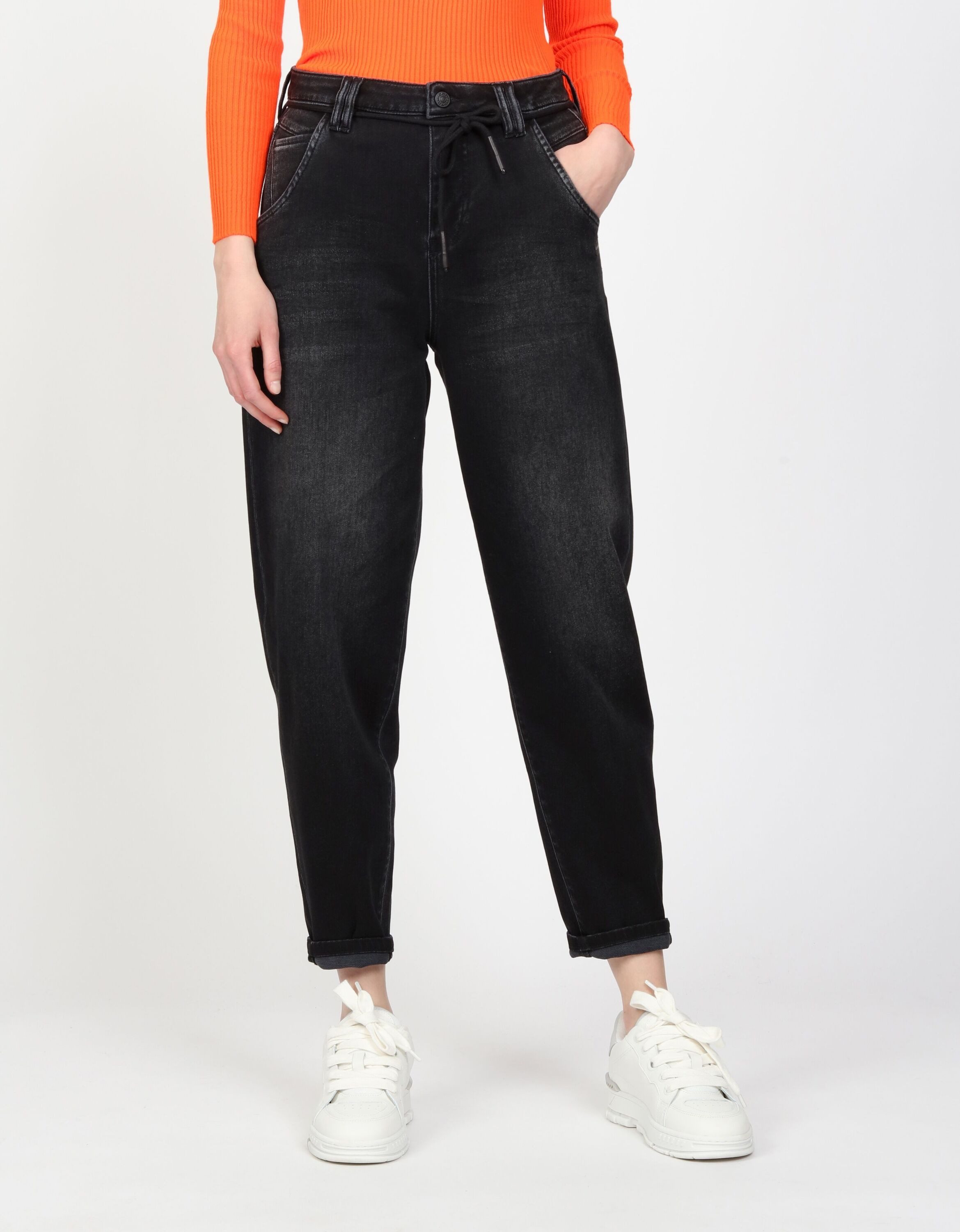 GANG 5-Pocket-Jeans 94VIA JOGGER im 5-Pocket-Style