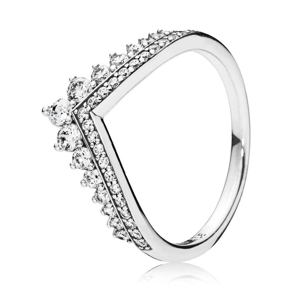 Pandora Fingerring Pandora Anillo 197736CZ-50 mujer plata circonita günstig online kaufen