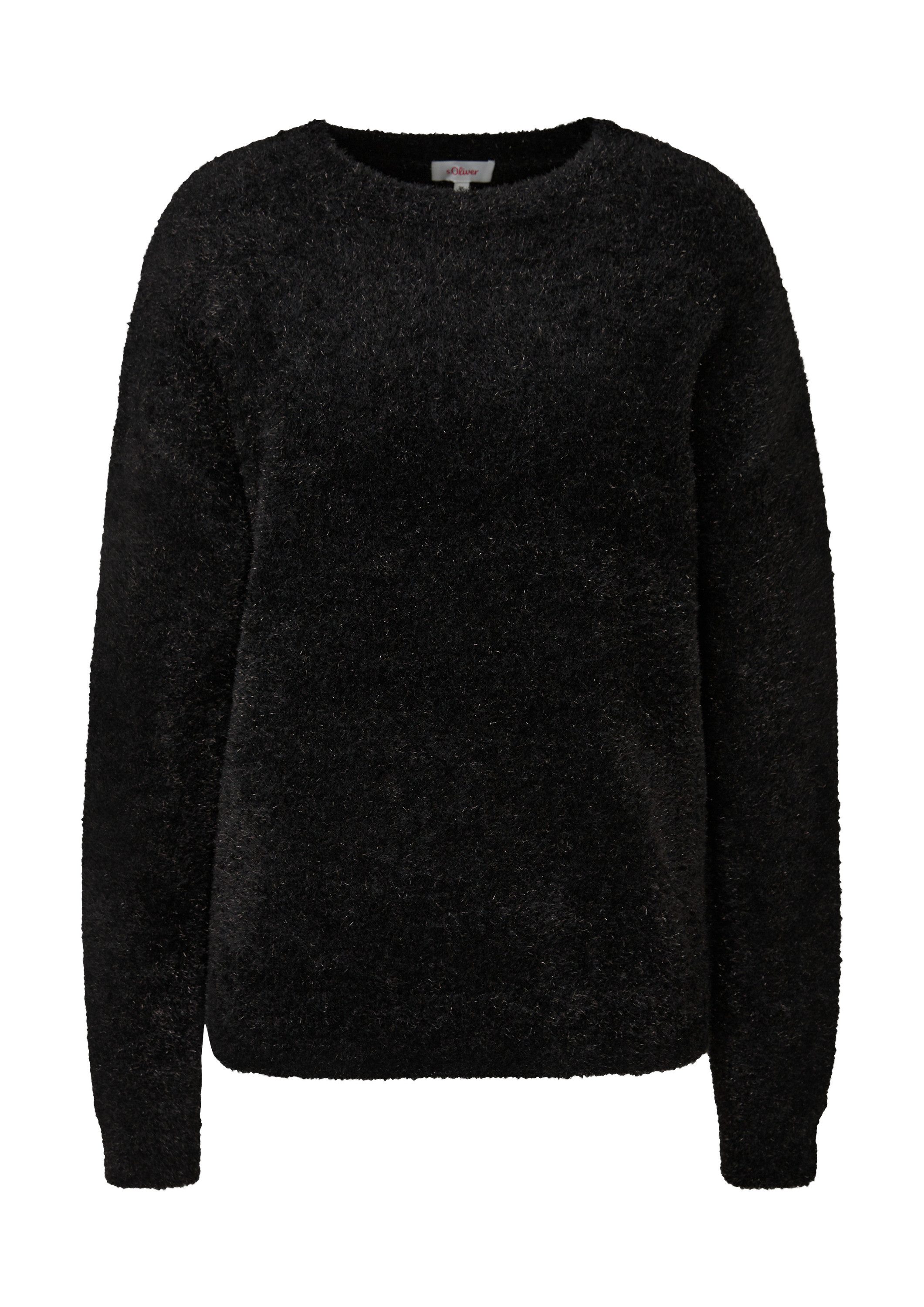 s.Oliver Longpullover Strickpullover Strickpulli aus Effektgarn günstig online kaufen