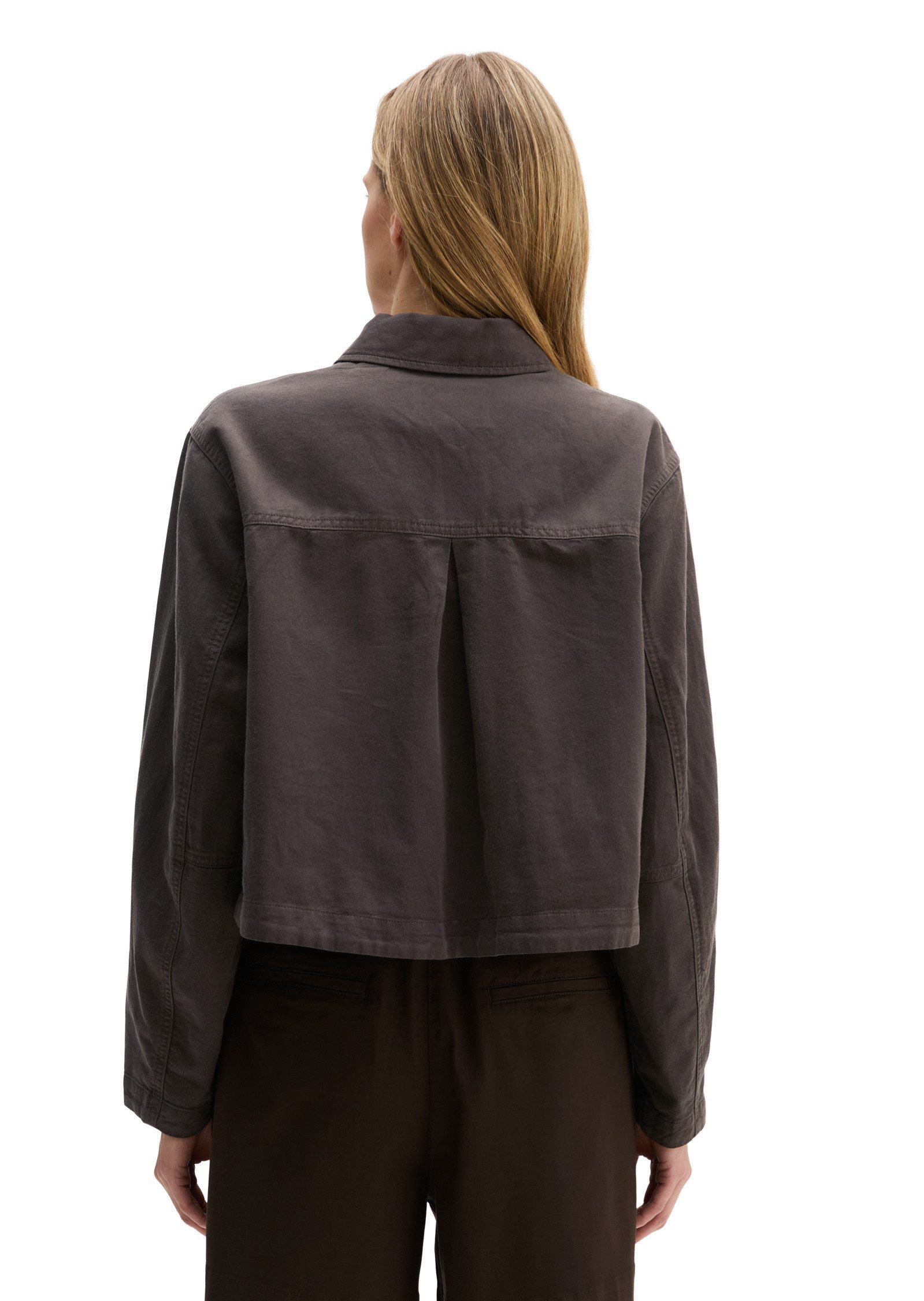 Marc O'Polo Kurzjacke aus Organic Cotton-Lyocell-Leinen-Mix