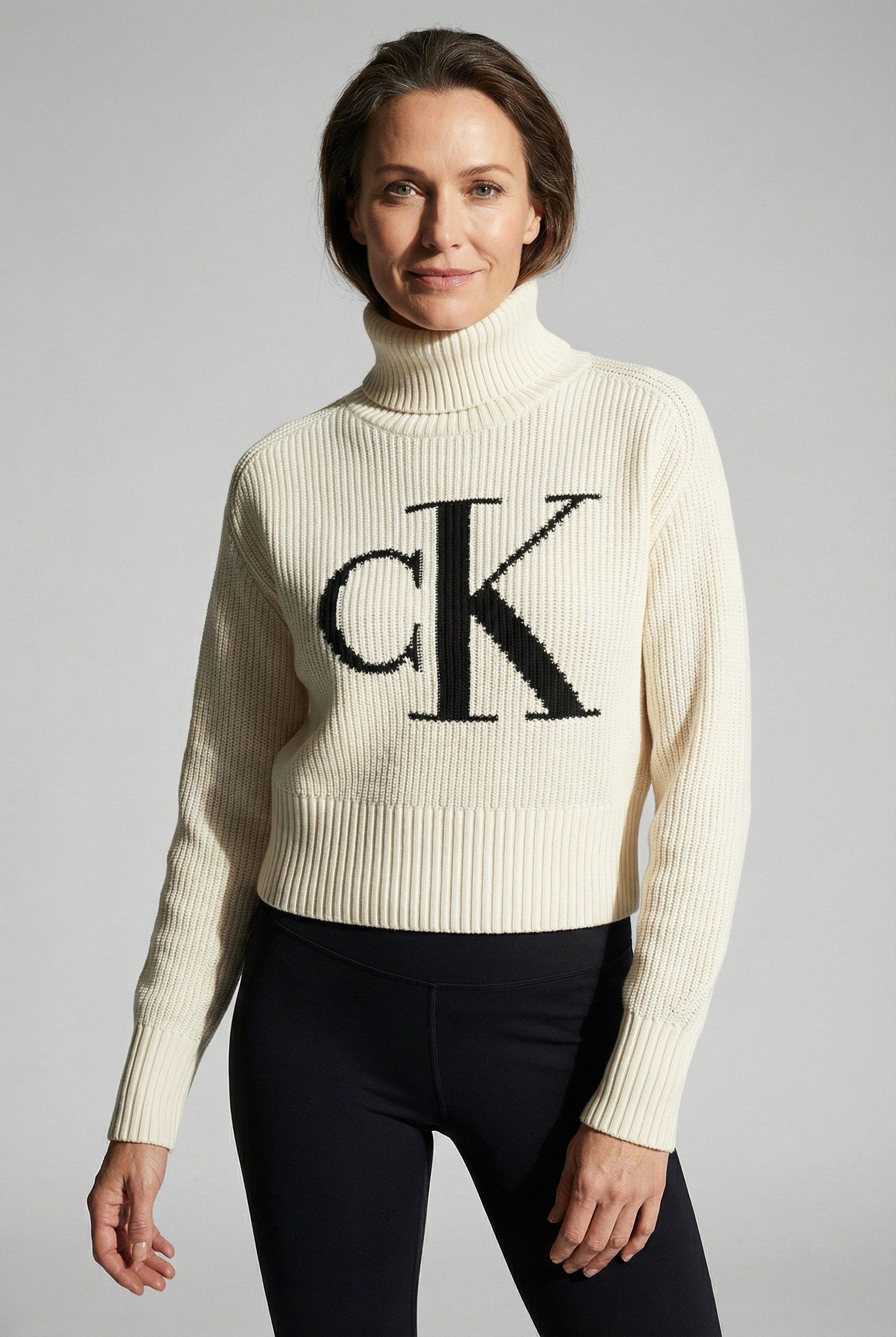 Calvin Klein Jeans Strickpullover Rollkragen, loose fit