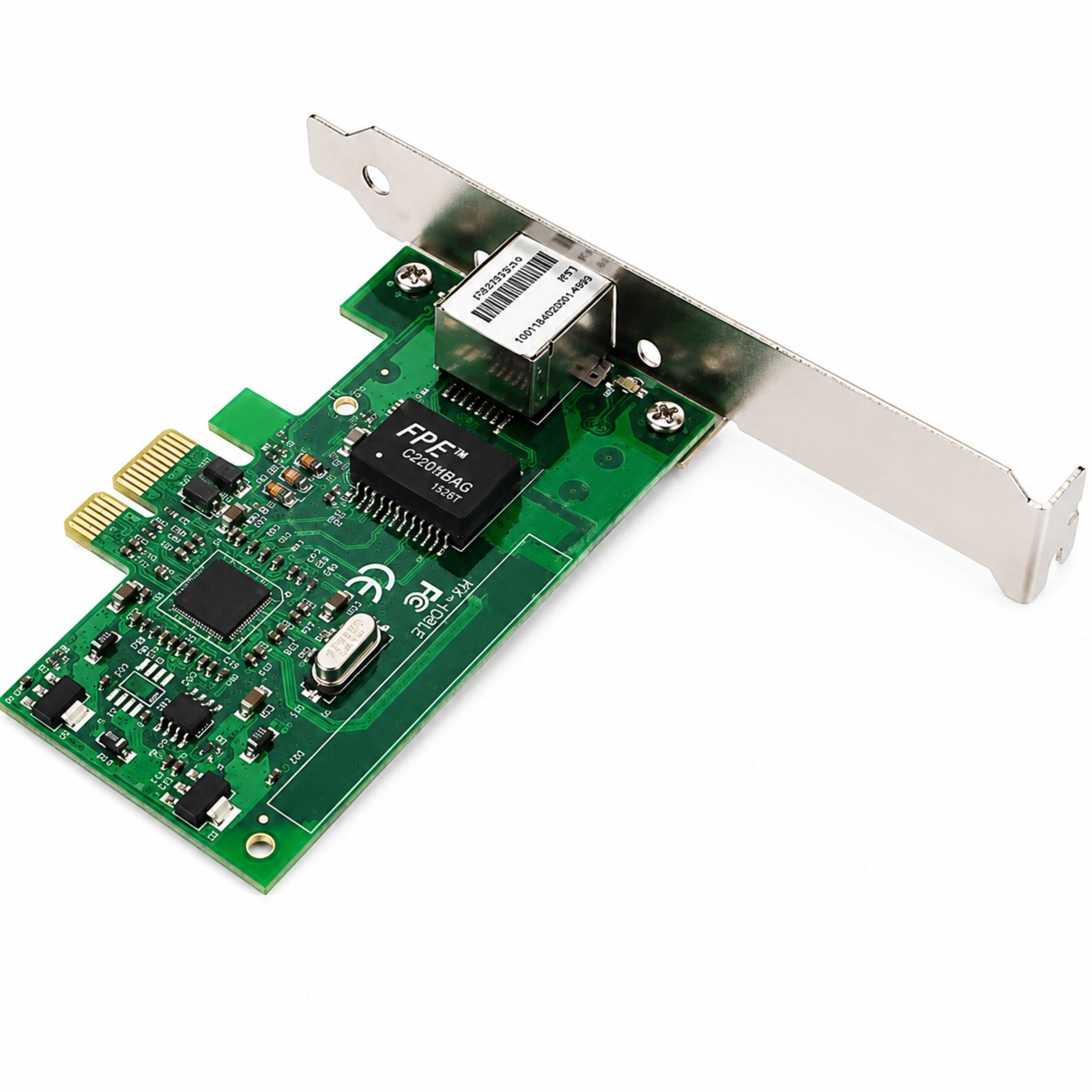 Bolwins M29C PCI-E Gigabit 1000Mb LAN Ethernet Netzwerk Karte Switch RJ45 f PC Netzwerk-Switch (Gigabit-Netzwerkkarte mit PCI-Express-Schnittstelle)