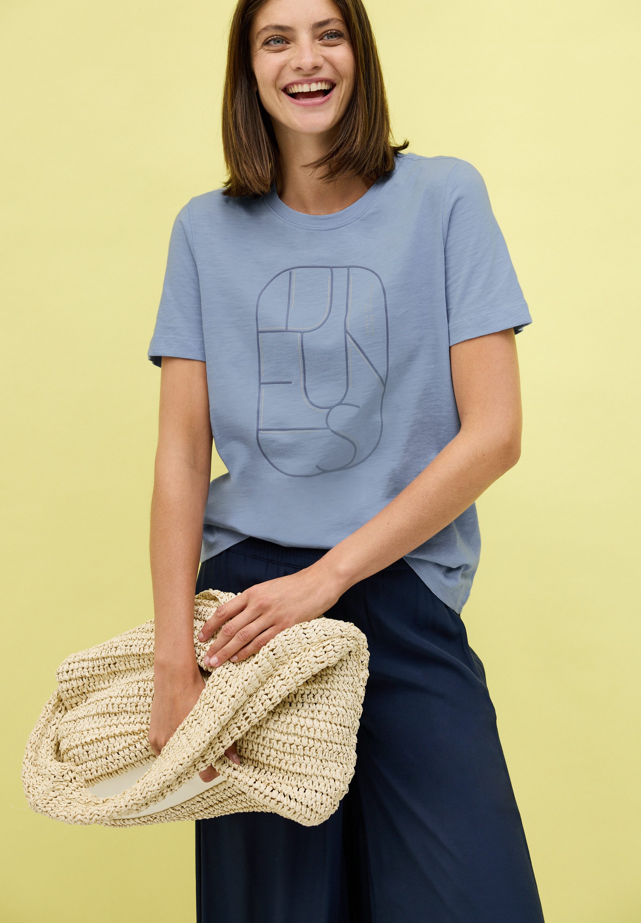 CECIL T-Shirt mit Artwork günstig online kaufen
