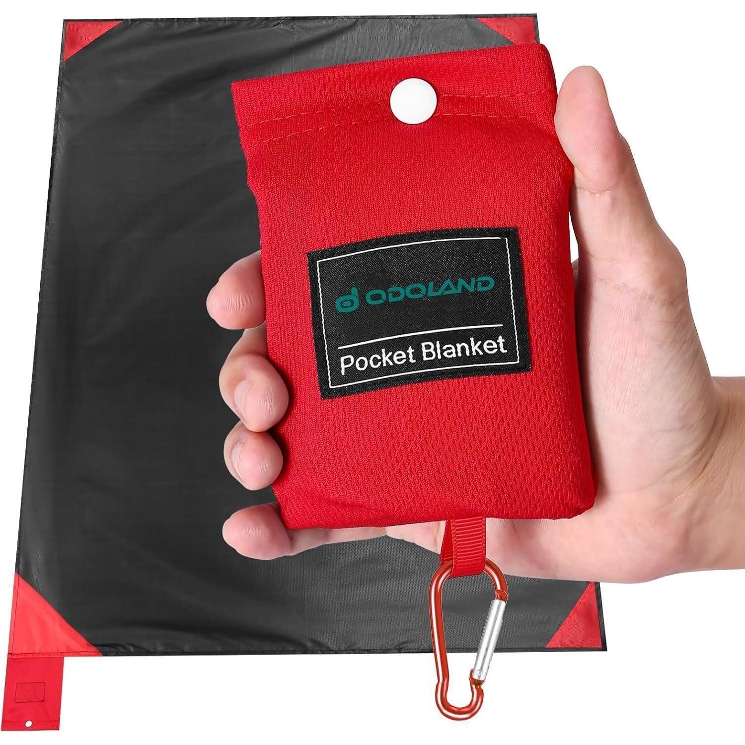 Picknickdecke Picknickdecke 110x160cm Strandtuch Sandabweisend Ultraleicht Rot, LuxusKollektion