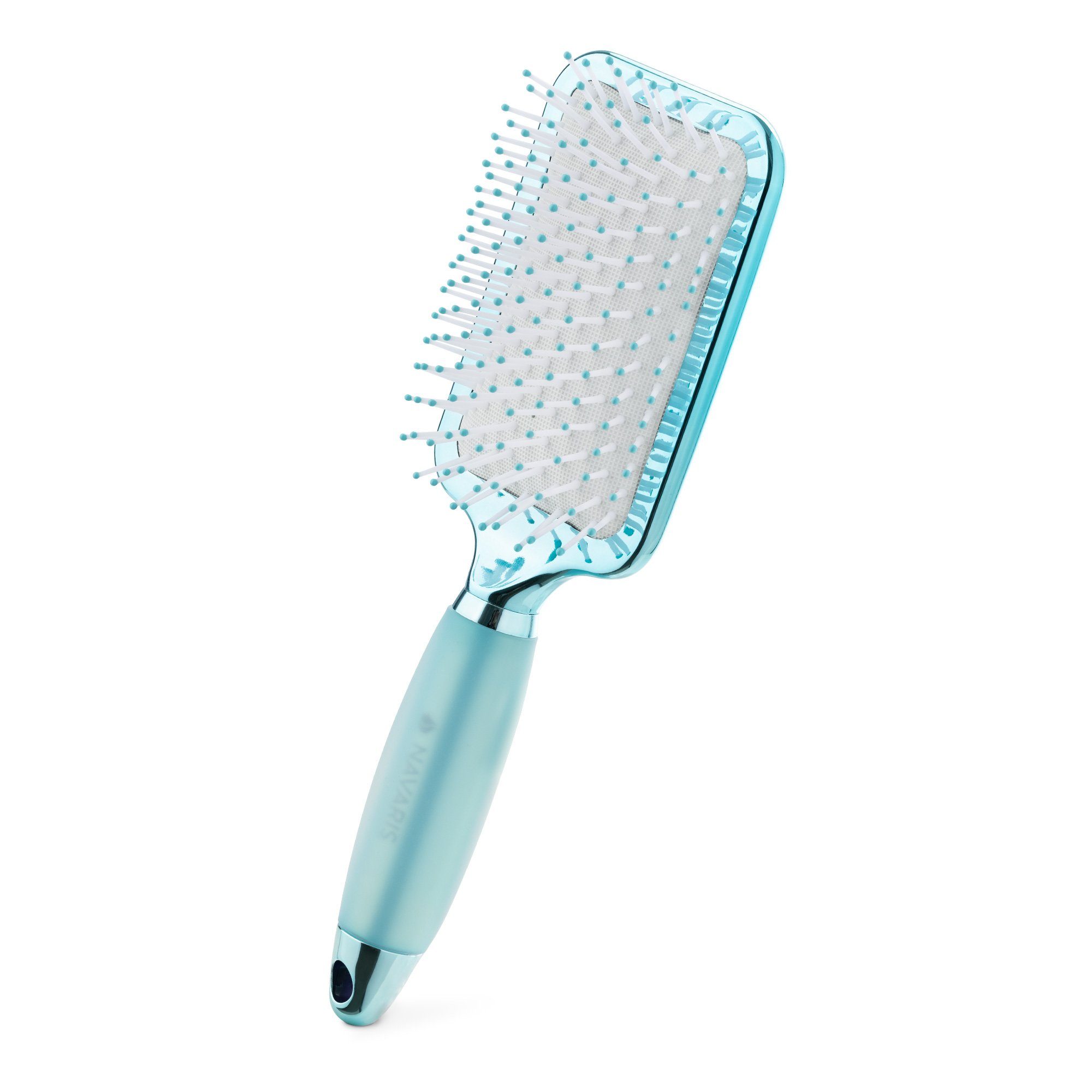 Navaris Haarbürste Haarbürste mit Gel Griff - Paddle Brush für kurze & lange Haare