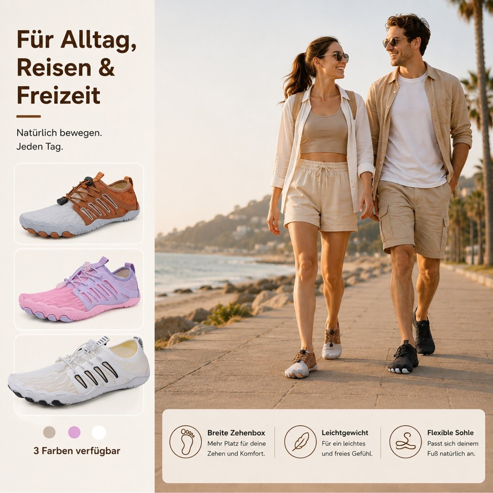 DOTALES Slipstep Barfußschuhe Damen & Herren Barfußschuhe Barfußschuh Minimalschuhe