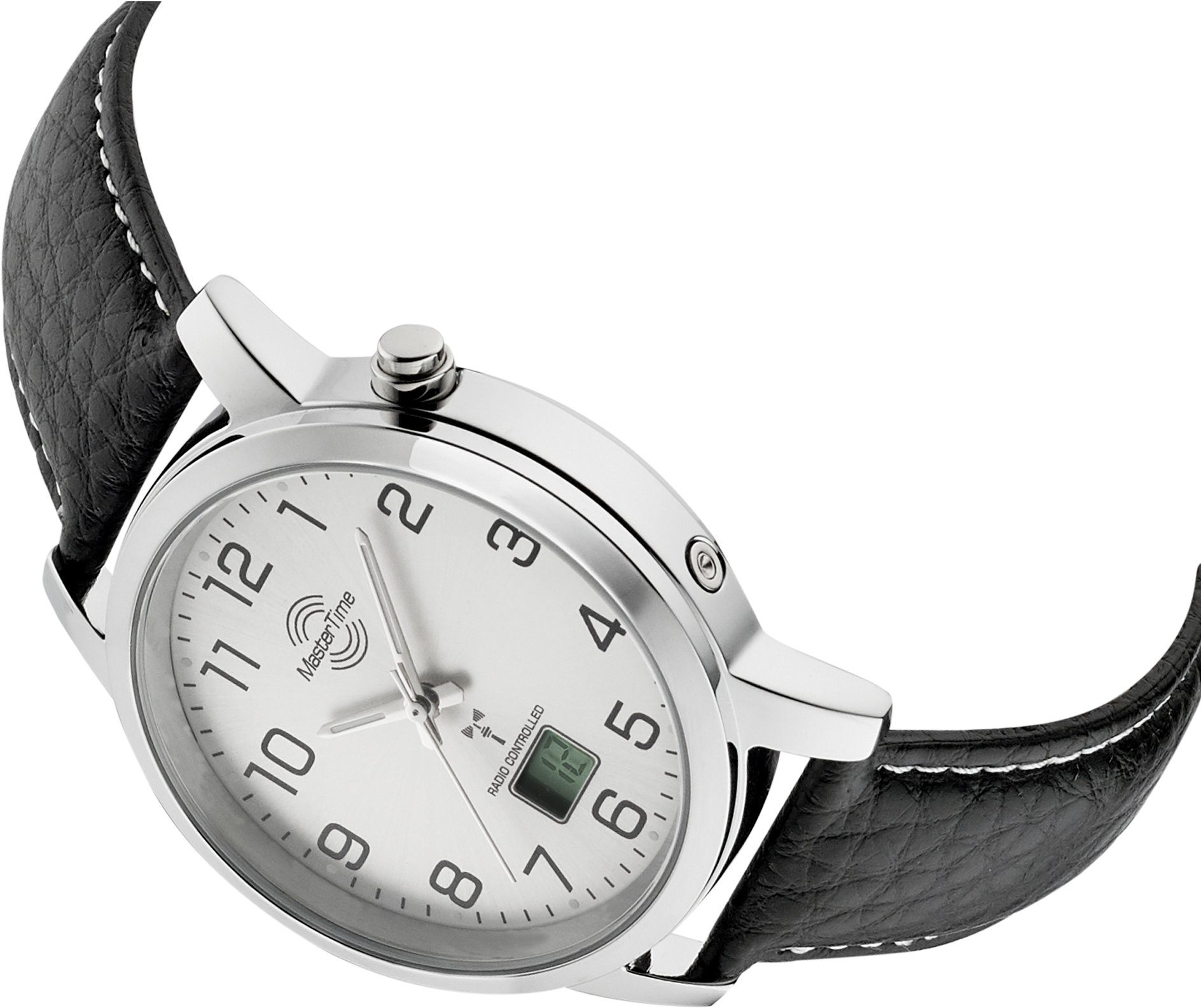 MASTER TIME Funkuhr Basic MTGA-10294-12L, Armbanduhr, Quarzuhr, Herrenuhr, günstig online kaufen