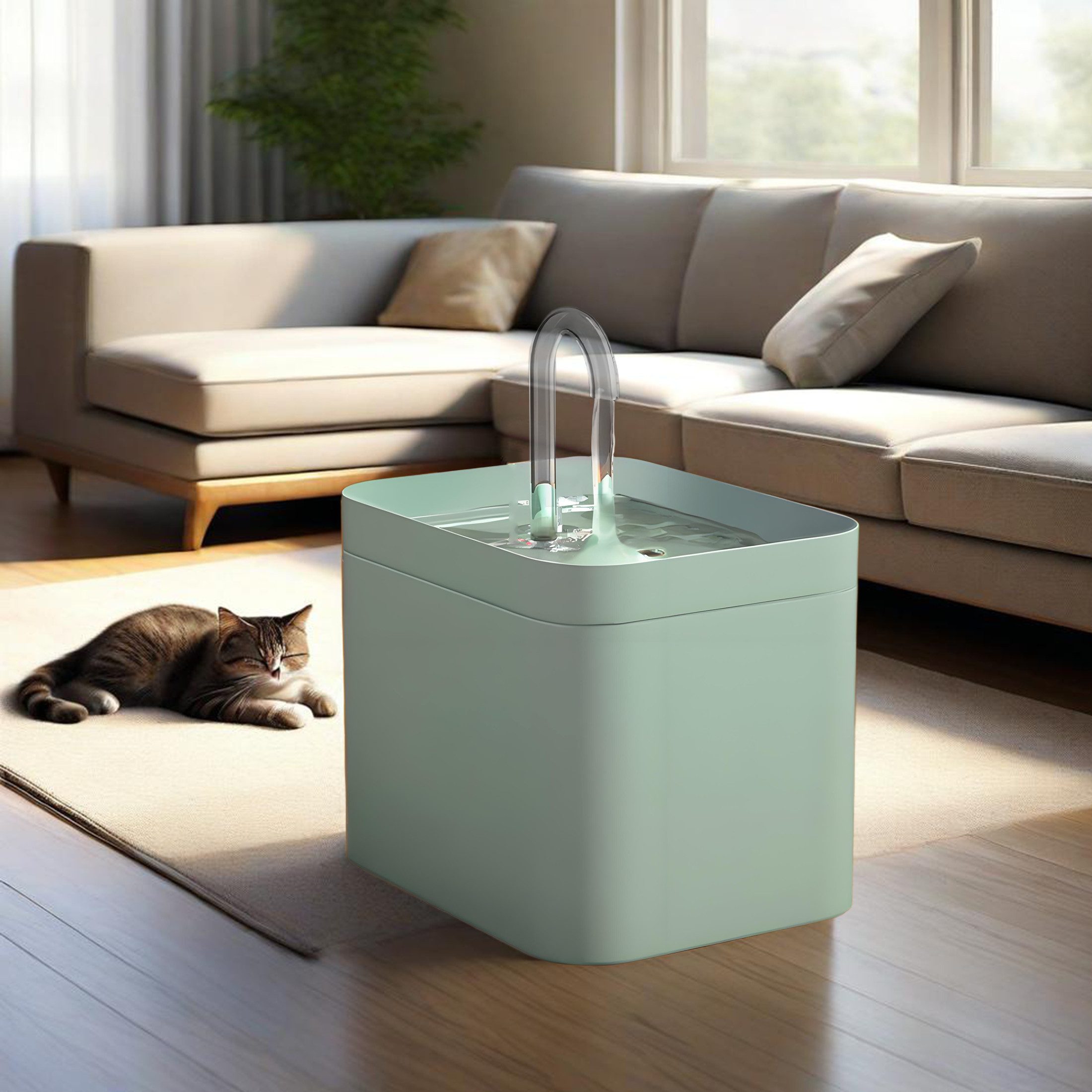 YINDN Trinkbrunnen 1.5 L Trinknapf, Abnehmbarer günstig online kaufen