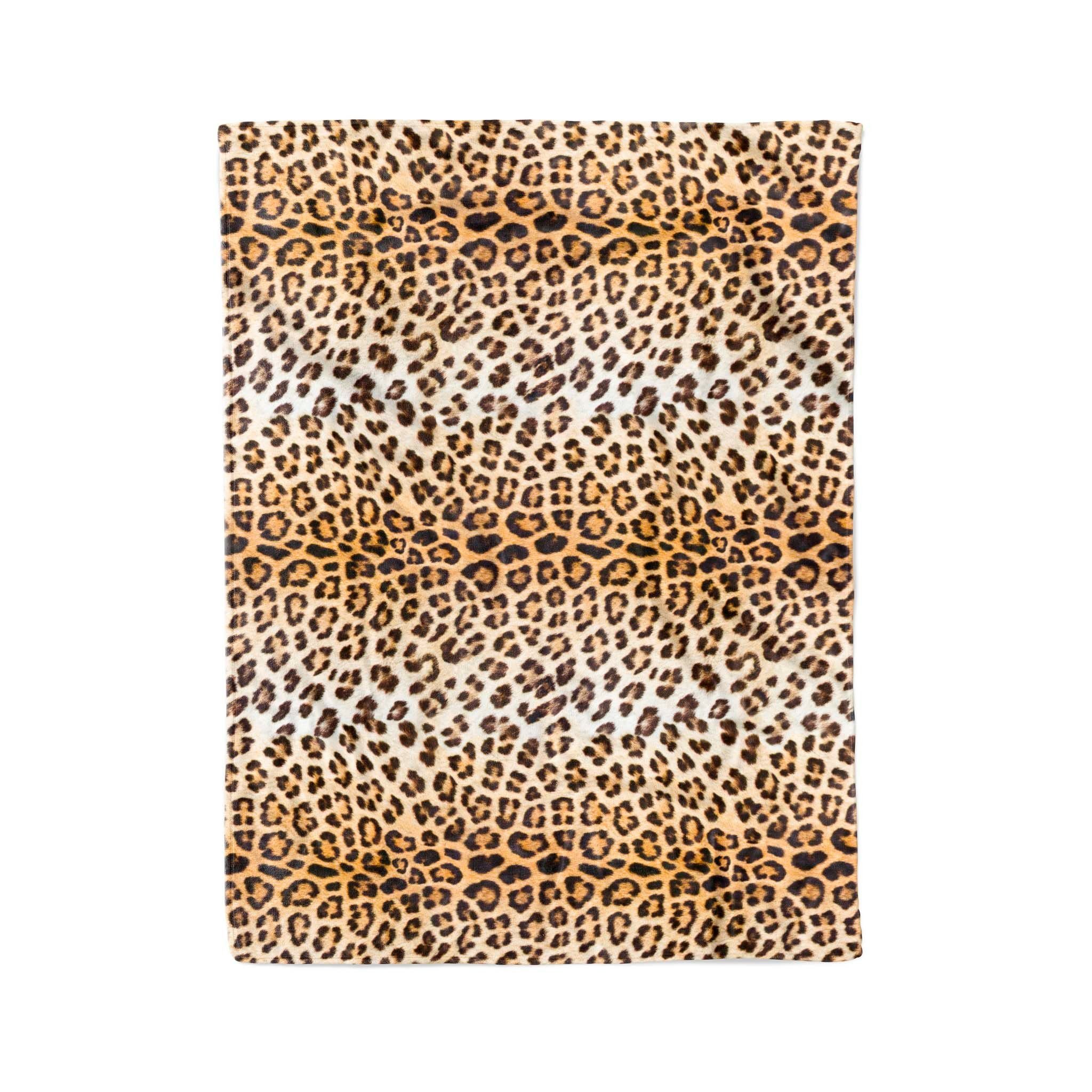 Wohndecke Leopard Plaid 140x200 Brown 140x200, günstig online kaufen