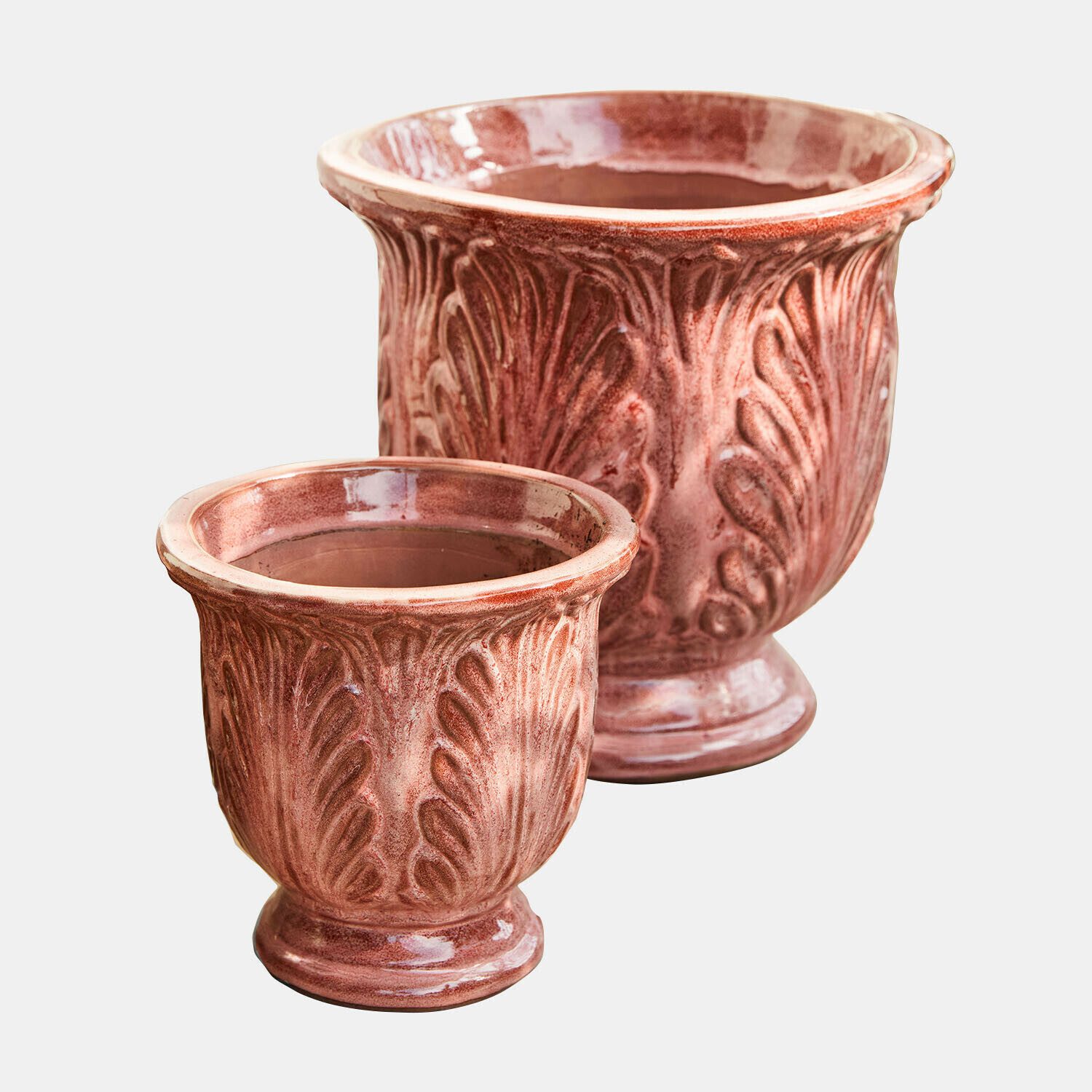 Mirabeau Übertopf Übertopf 2er Set Aurezia bordeaux