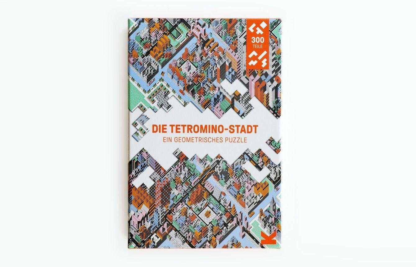 Laurence King Tetromino-Stadt, Puzzle 200 Puzzleteile Die