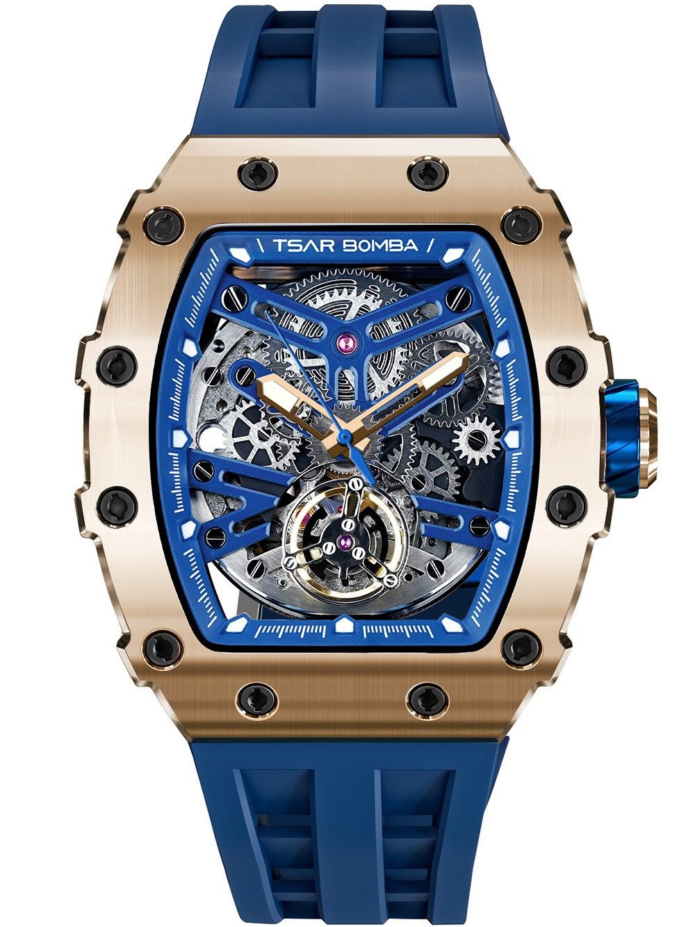 Tsar Bomba Automatikuhr Tsar Bomba TB8208A-08 Herrenuhr Elemental Automatik 44mm 5ATM Tsar Bomba TB8208A-08 Herrenuhr Elemental Automatik 44mm 5ATM