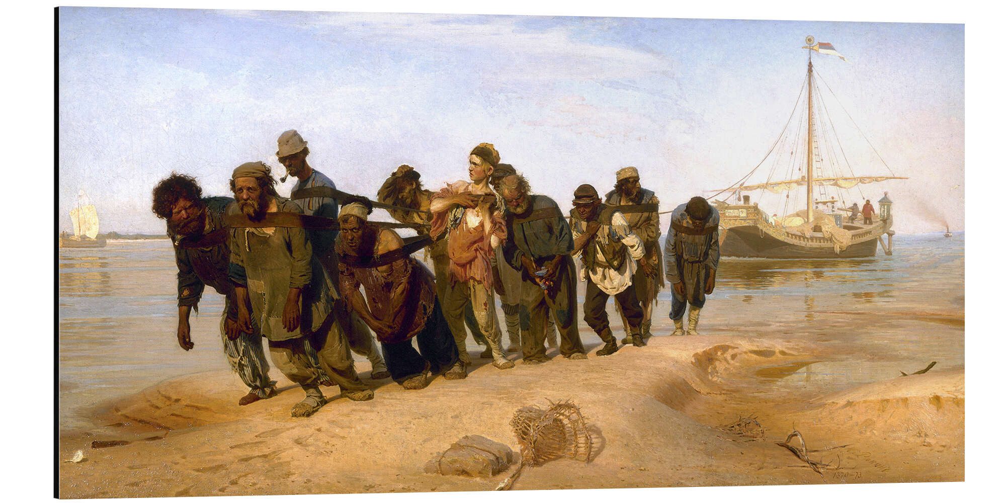 Alu-Dibond-Druck Ilya Efimovich Repin