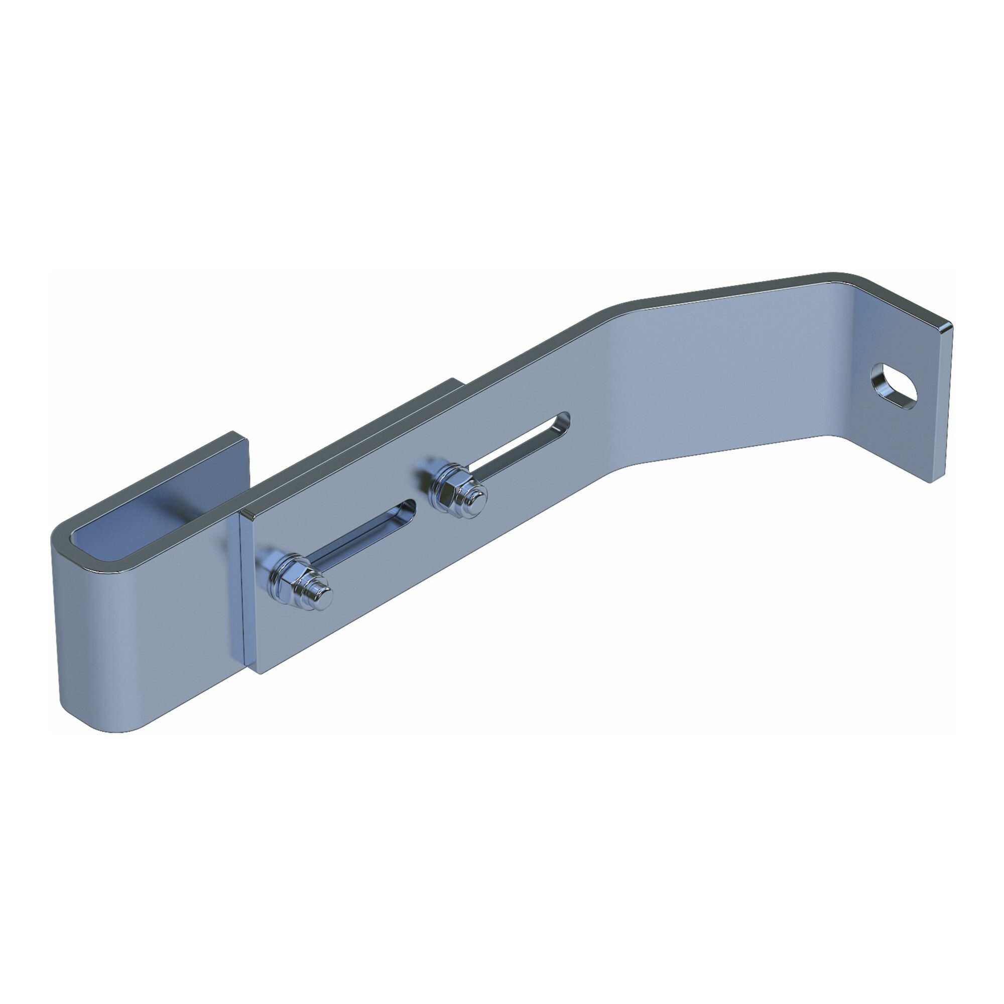 Zarges Montageanker ZARGES Wandhalter, verstellbar 200 - 250 mm für GFK