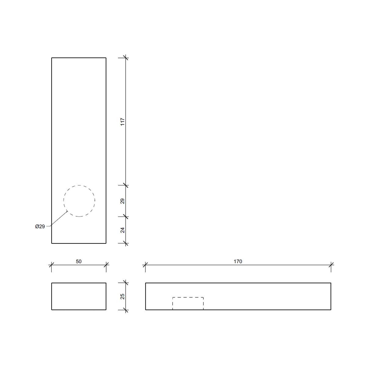 Decor Walther LED Wandleuchte Flat 1 LED Spiegel Aufsteckleuchte Bad, LED fest integriert