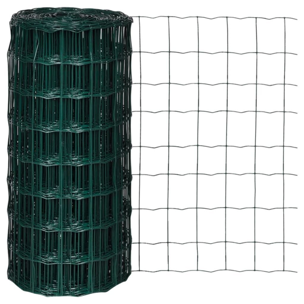 Gartentor Gartenzaun Maschendraht 10 x 0,8 m 100 x100 mm Maschenweite