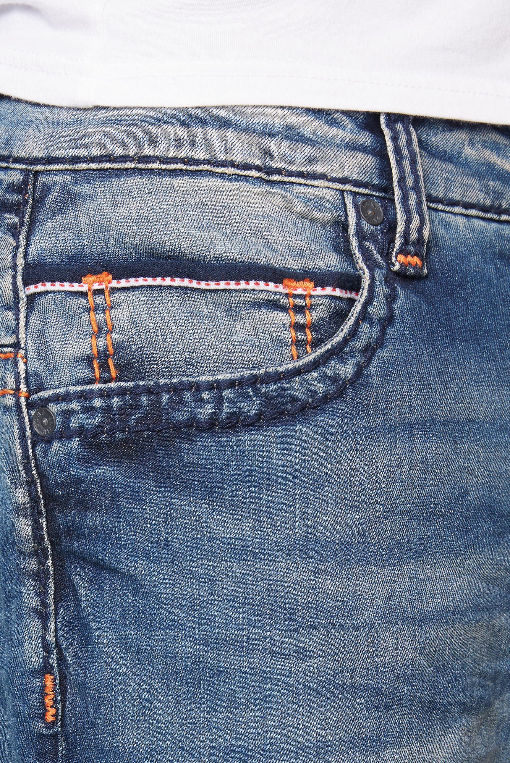 Herren Jeans CAMP DAVID Comfort-fit-Jeans mit Destroy-Effekte