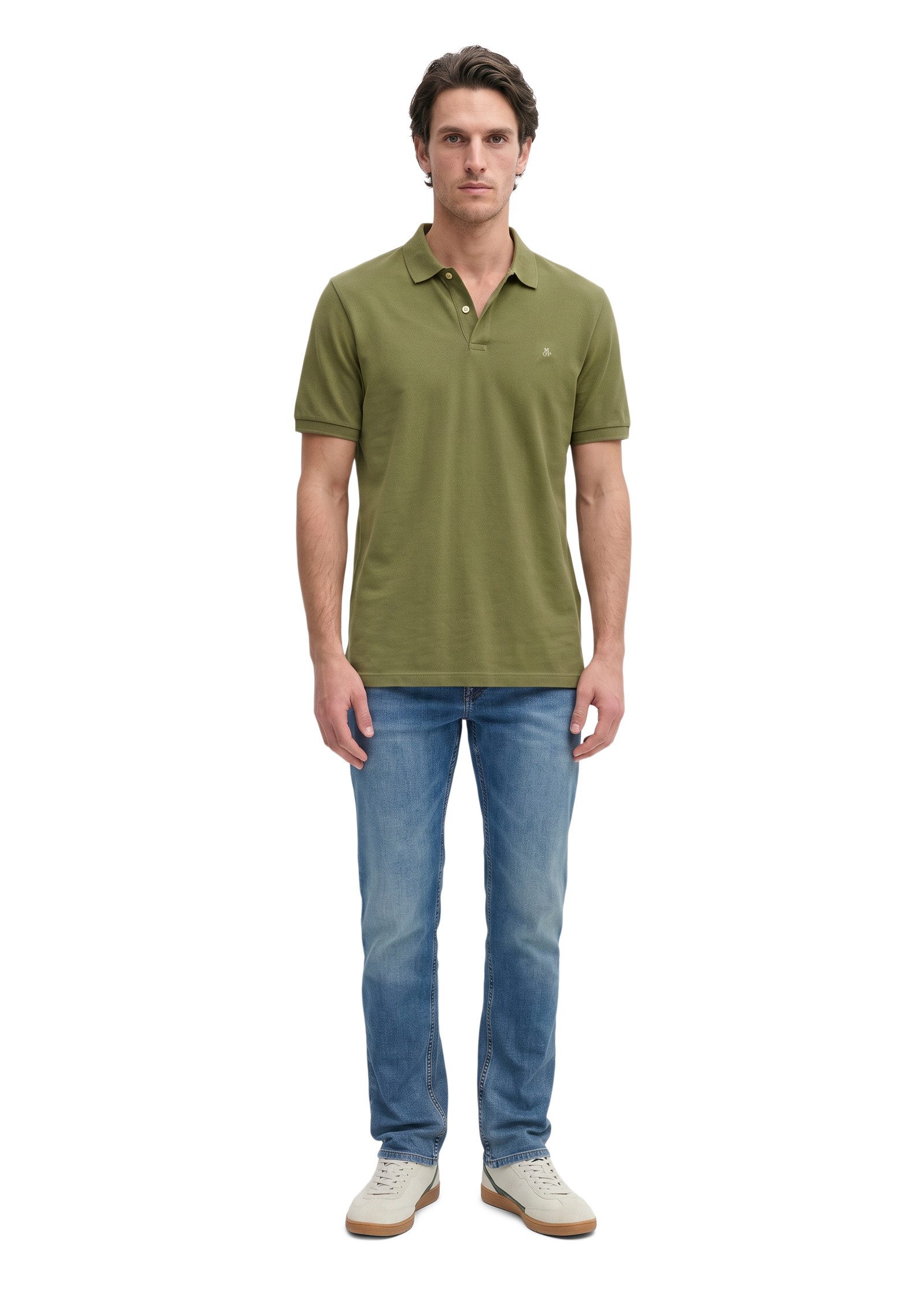Marc O'Polo Poloshirt aus reiner Bio-Baumwolle – Bild 5 von 5