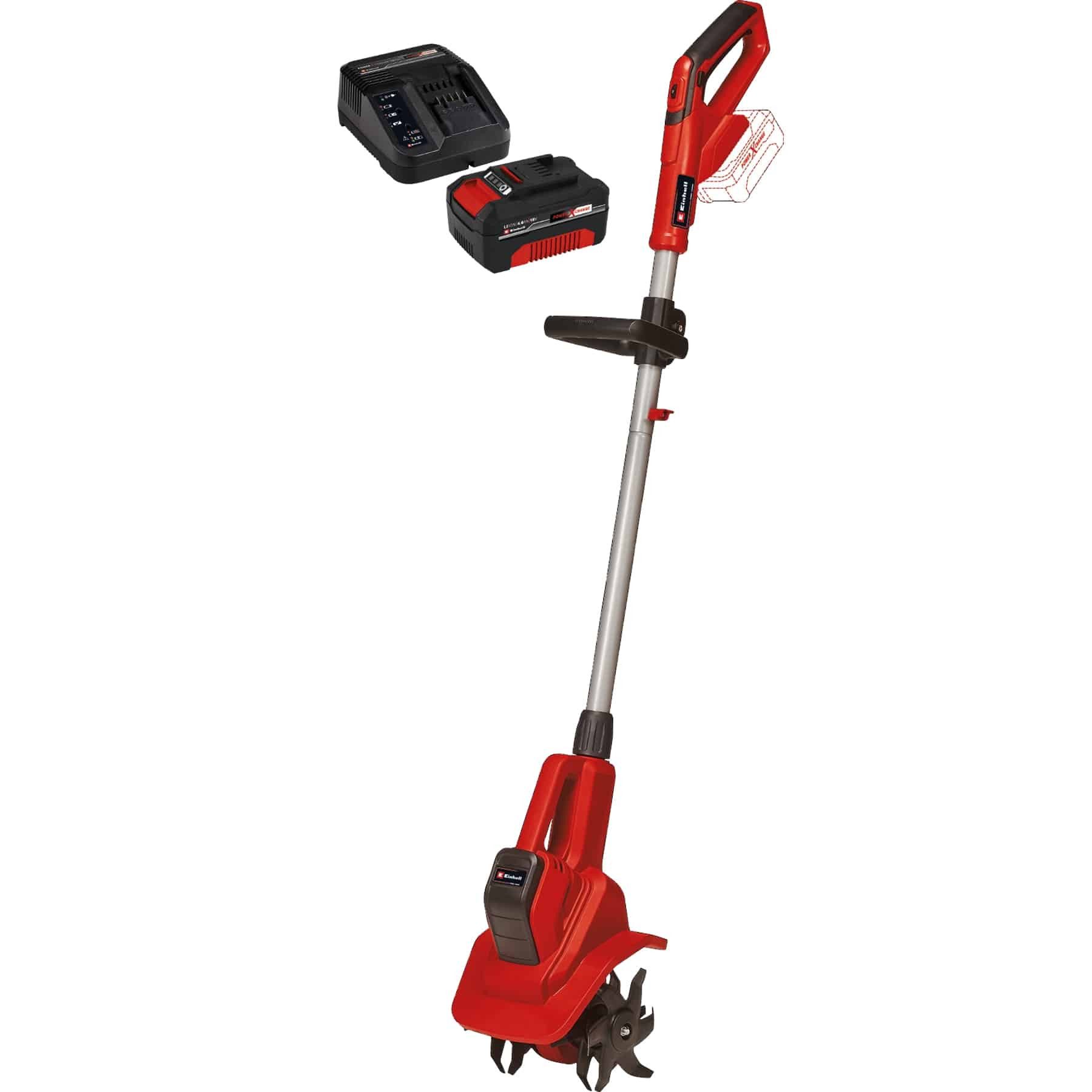 Einhell Akku-Motorhacke EINHELL Akku-Bodenhacke GE-CR 18/20 Li E + Starter-Set