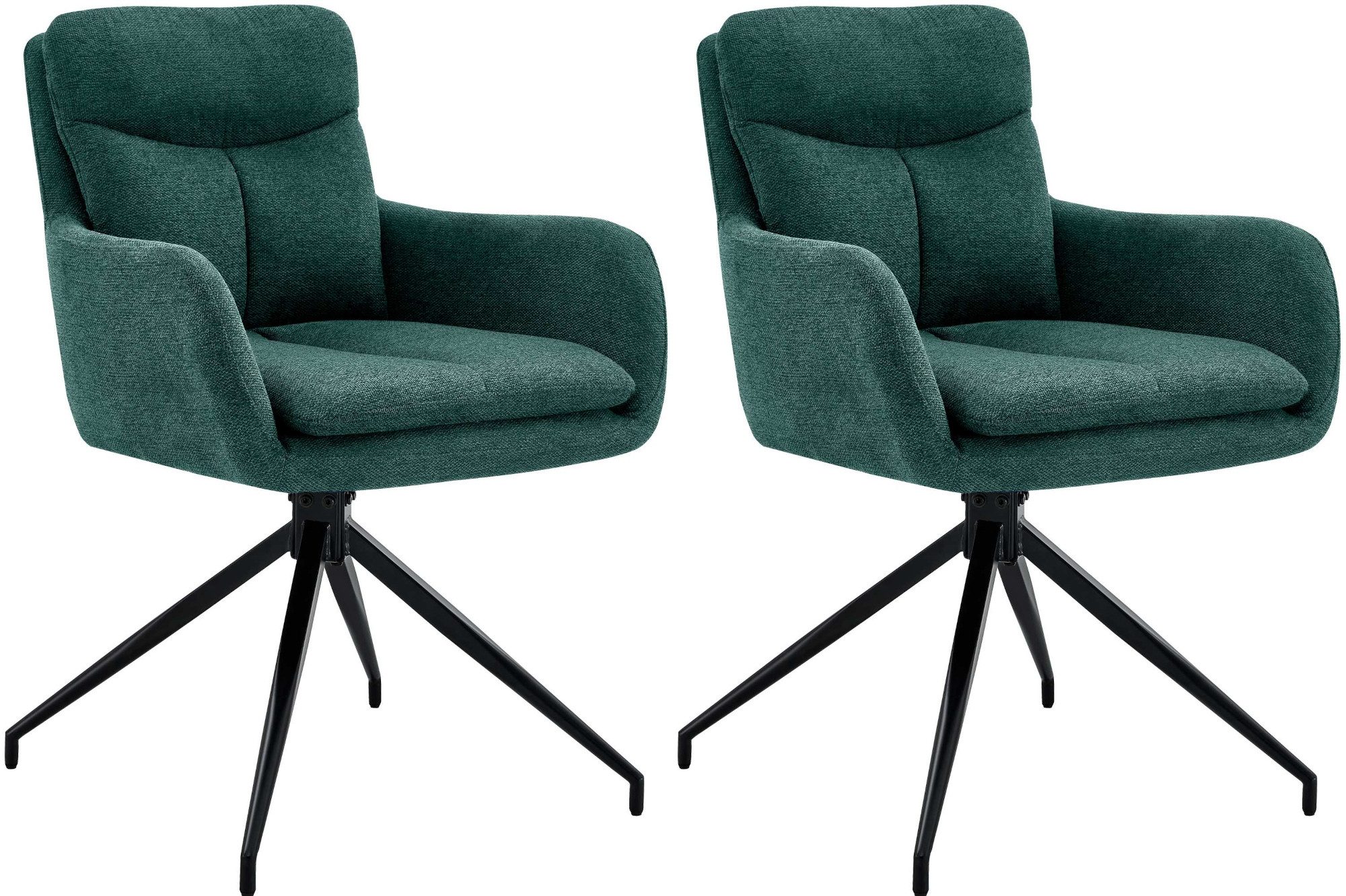 CLP Esszimmerstuhl SOMERS STOFF (2er Set), günstig online kaufen