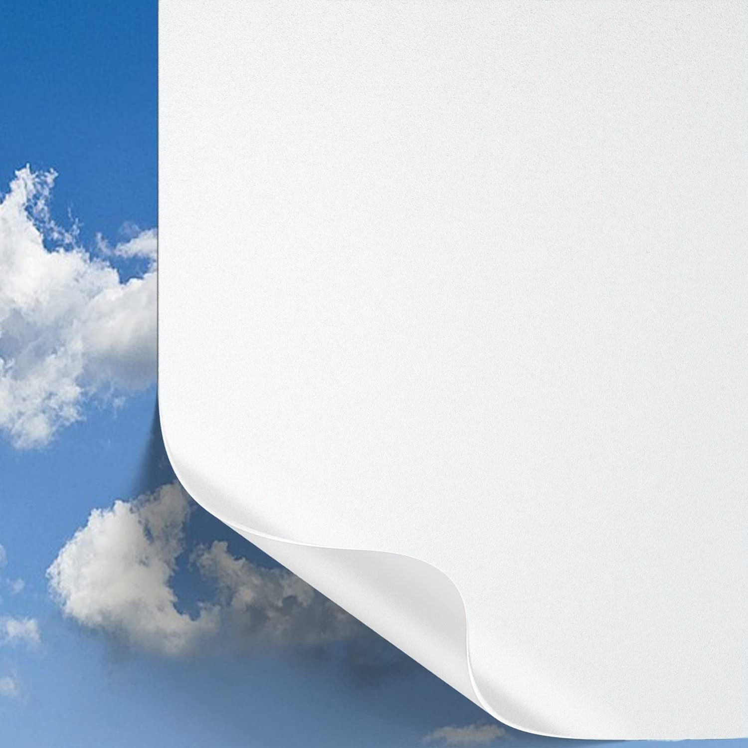 sa roca Fensterfolie 13,32€/qm blickdichte Milchglasfolie Sichtschutzfolie günstig online kaufen