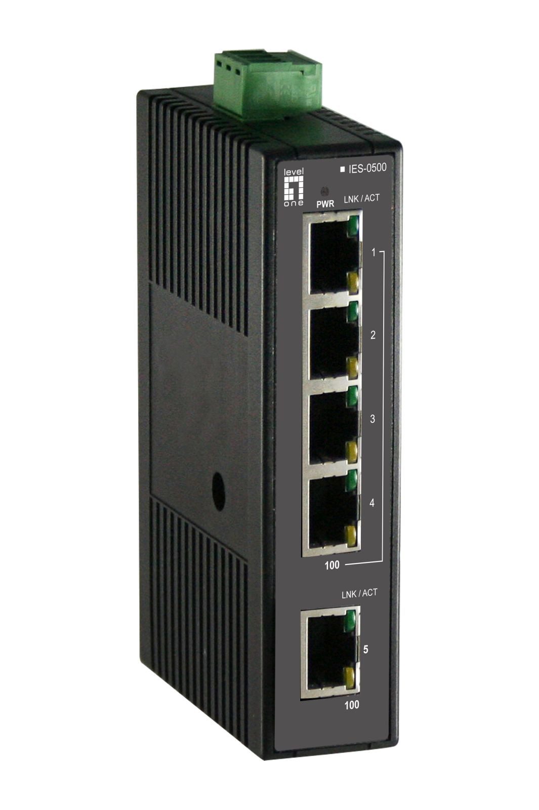 Levelone Infinity IES-0500 - Switch - unmanaged Netzwerk-Switch