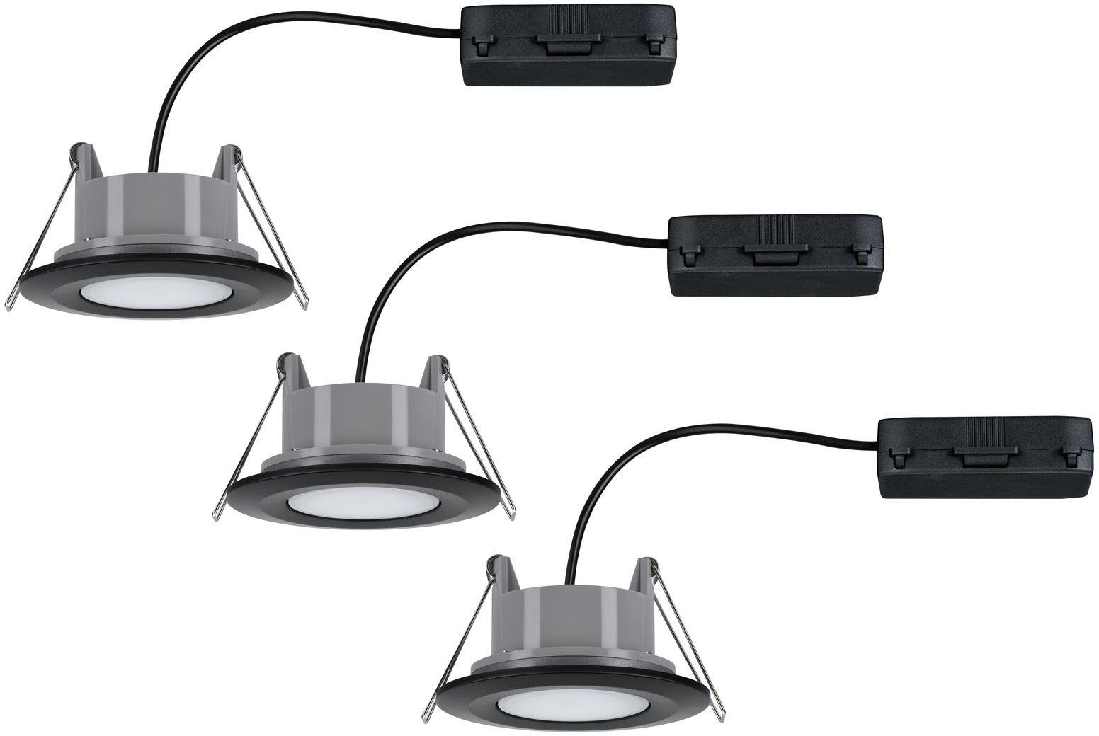 Paulmann LED Einbauleuchte Calla, LED Deckenmontage Neutralweiß, integriert, LED-Modul, fest