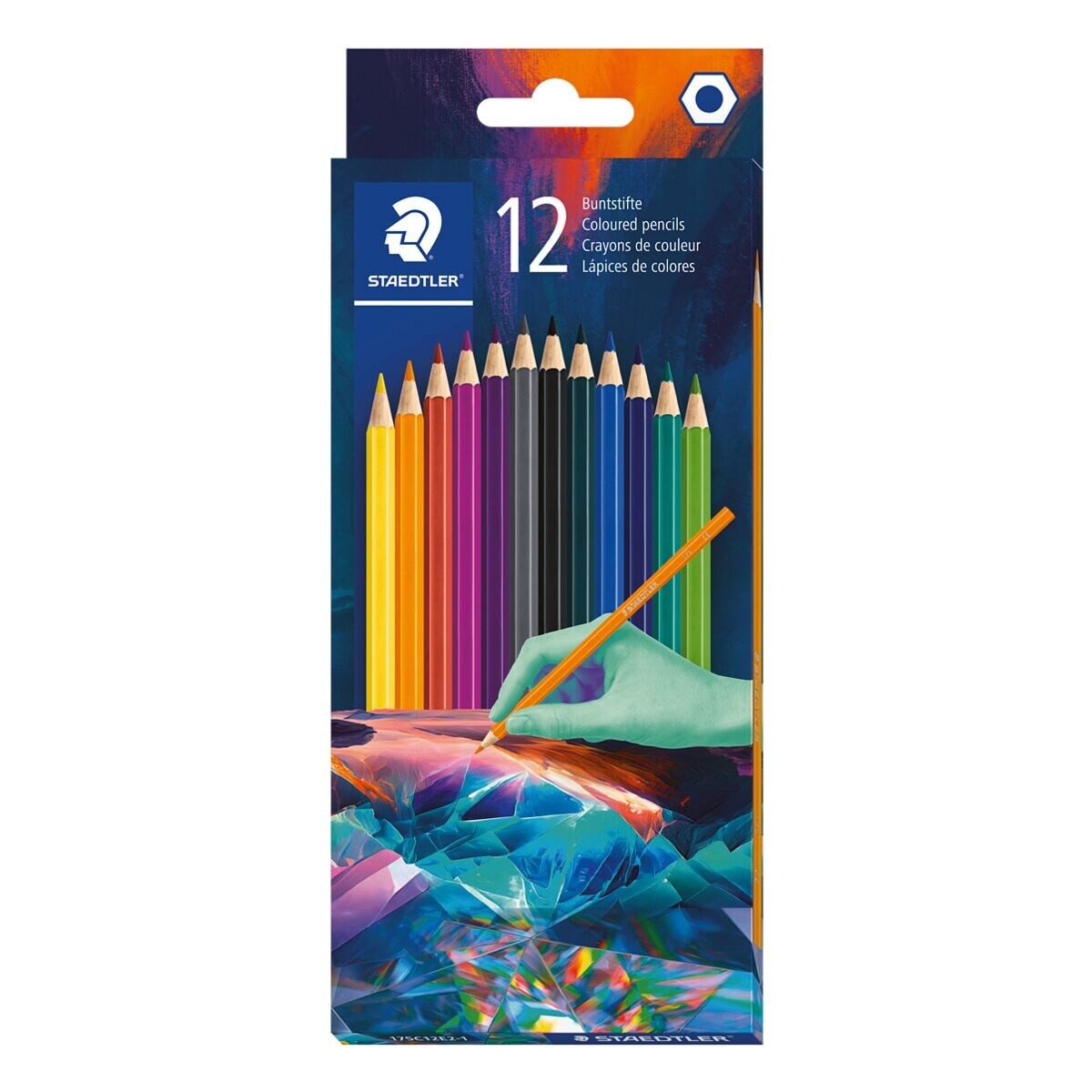 STAEDTLER Buntstift 175 Edition 2 Version 1, (12-tlg), in 12 Trendfarben