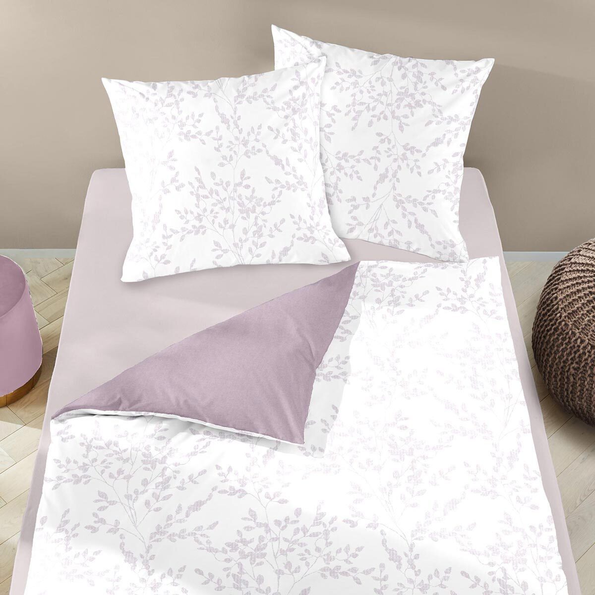 Dormisette Bettwäsche, Flanell, 2 teilig
