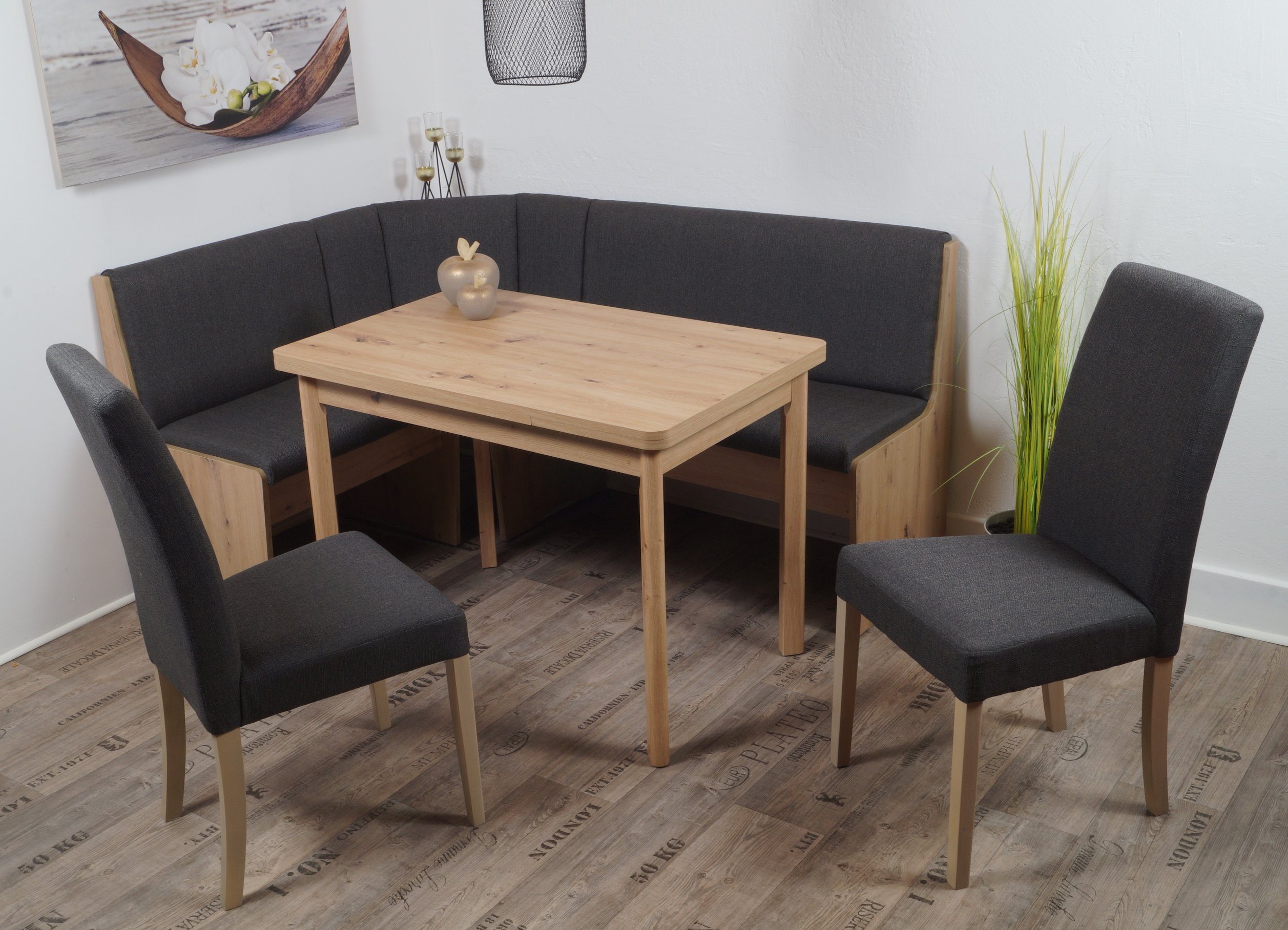 Stolebaenk Eckbankgruppe Duisburg Artisan PE/MADUAR Artemis, (Eckbankgruppe günstig online kaufen