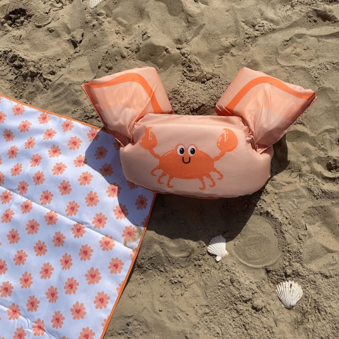 suebidou Schwimmweste Schwimmweste Puddle Jumper Krabbe 2-6 Jahre, nachhaltig, kreativ