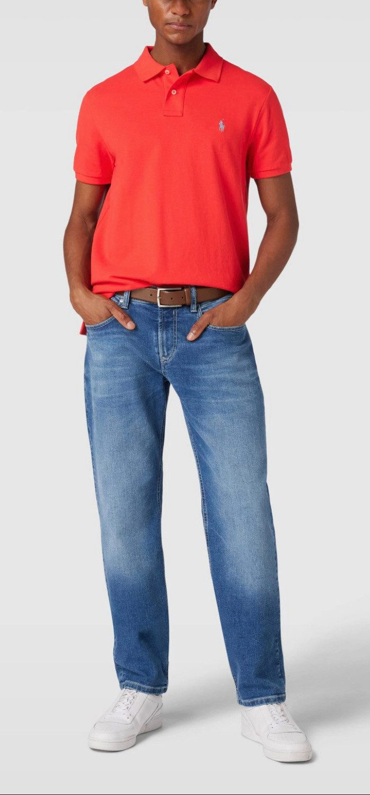 Polo Ralph Lauren Poloshirt Herren Hemd Baumwoll-Piqué Classic Comfort Fit Größere Passform Sofortige Authentifizierung über das Ralph Lauren-System möglich