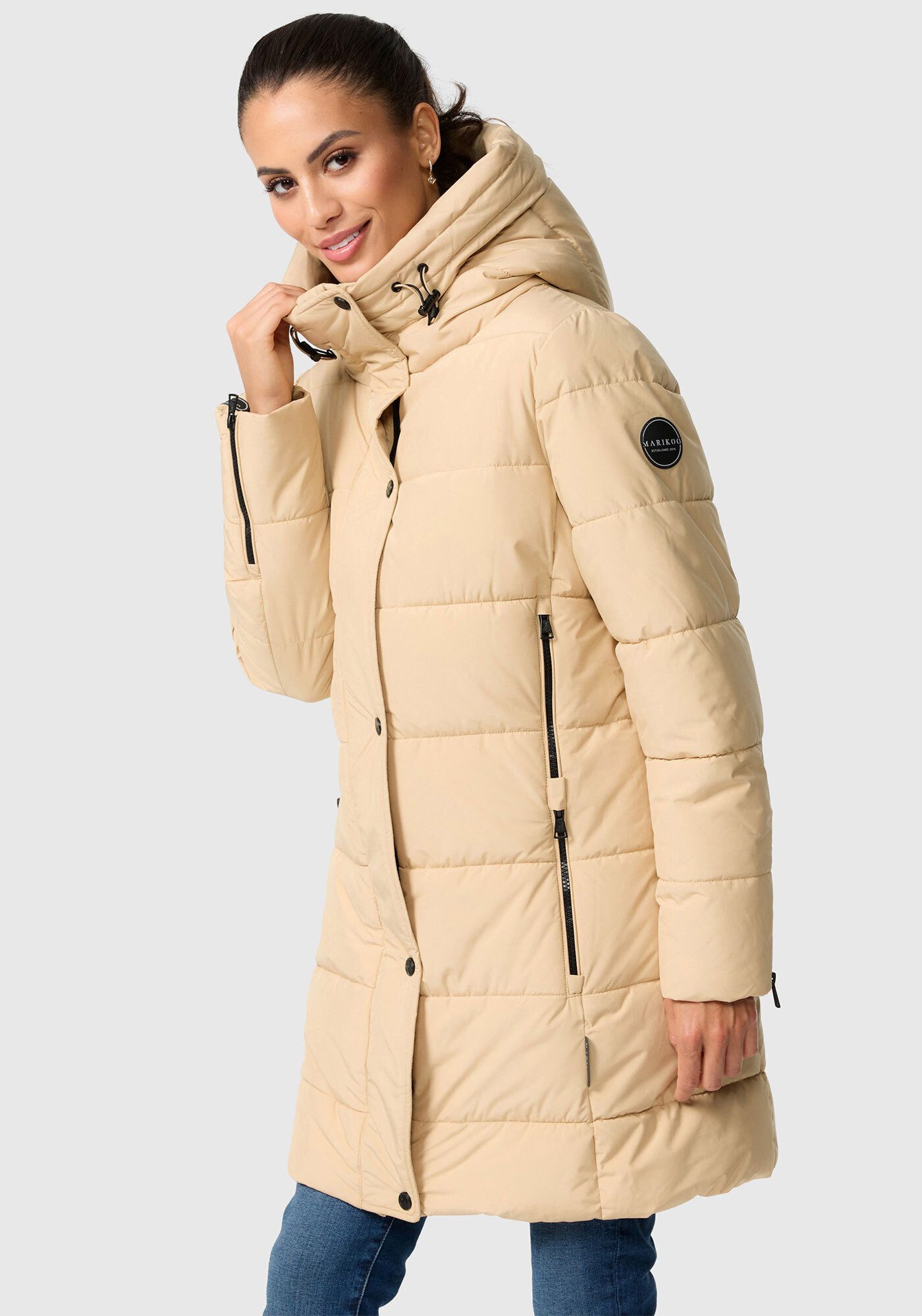 Marikoo Winterjacke Karumikoo XVI mit großer Kapuze