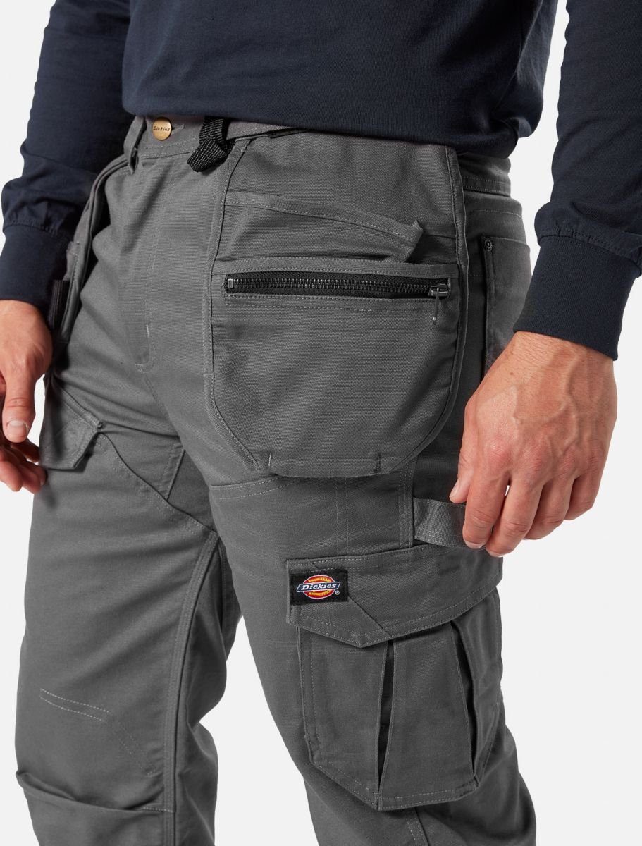 Dickies Arbeitsbundhose Techduck Montage Thermoregulierend slate