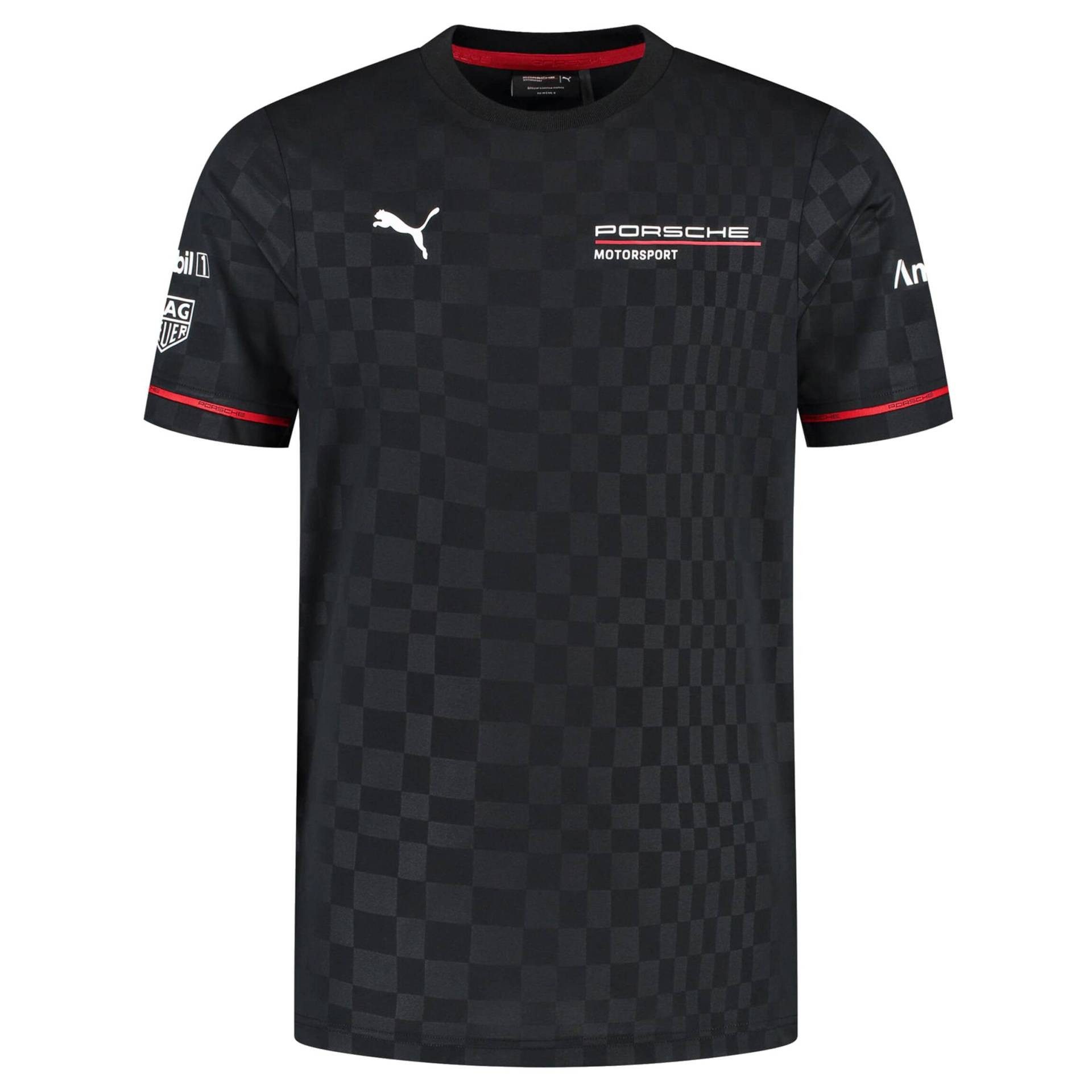 Porsche Motorsport T-Shirt Team T-Shirt mit Rückenaufdruck
