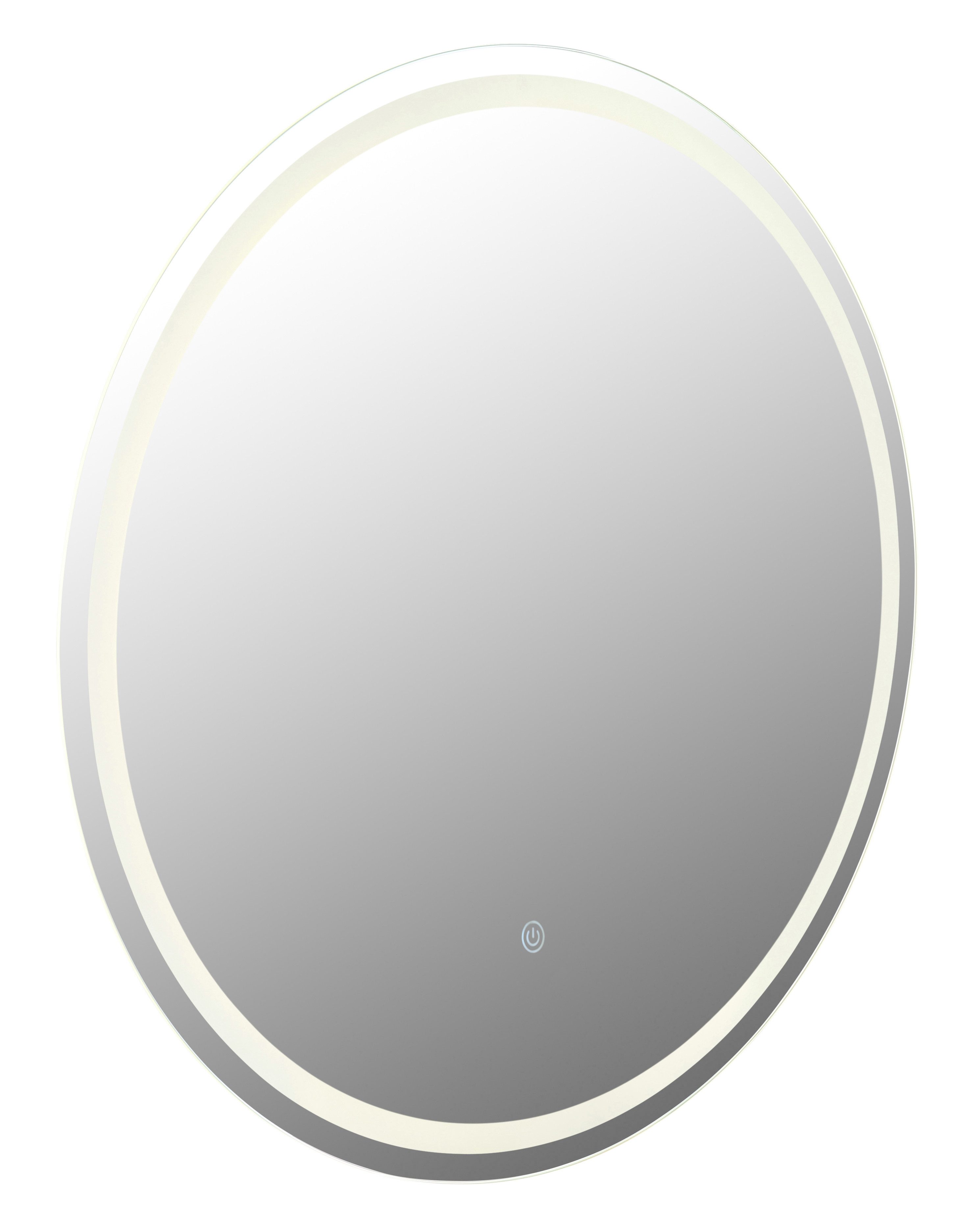 GLOBO LIGHTING LED Spiegelleuchte RIVAS, Dimmfunktion, Memoryfunktion, mehrere Helligkeitsstufen, LED fest integriert, Tageslichtweiß, Spiegel/Touch Ein/Aus/Memoryfunktion