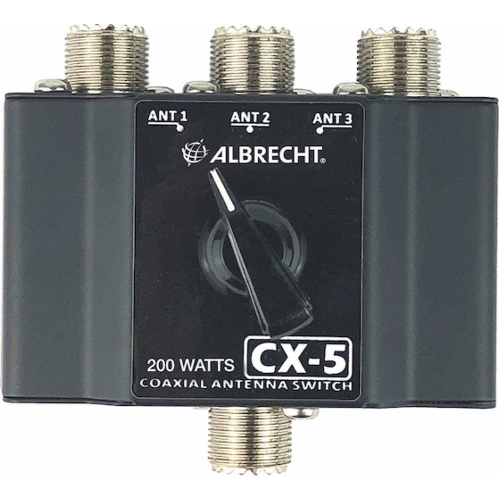 Antennenschalter Albrecht Albrecht 7402 CX-5 Funkgerät 3-Wege Antennenumschalter