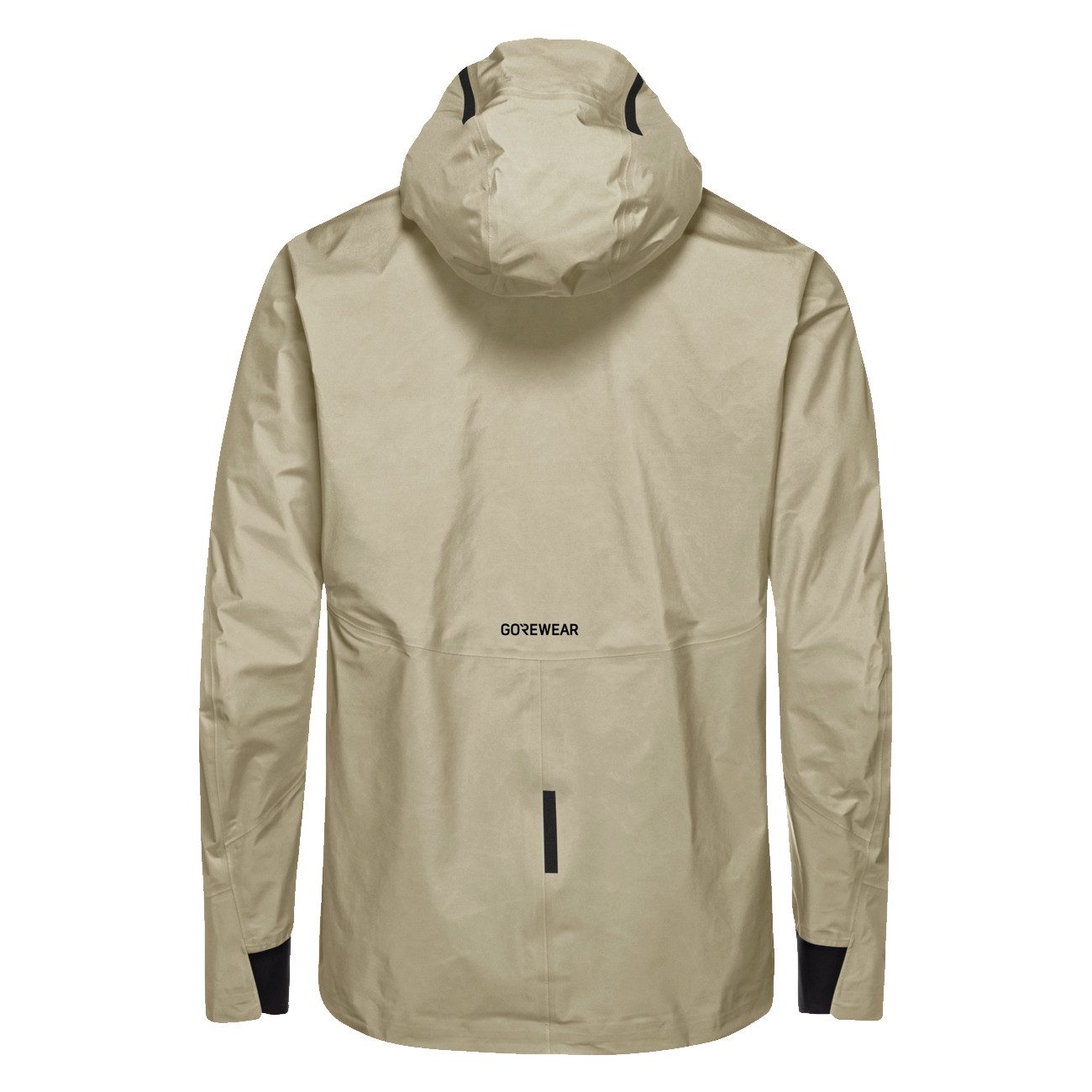 GORE® Wear Fahrradjacke Gore Wear Concurve GORE-TEX Logo Jacket Herren Tech Beige Black