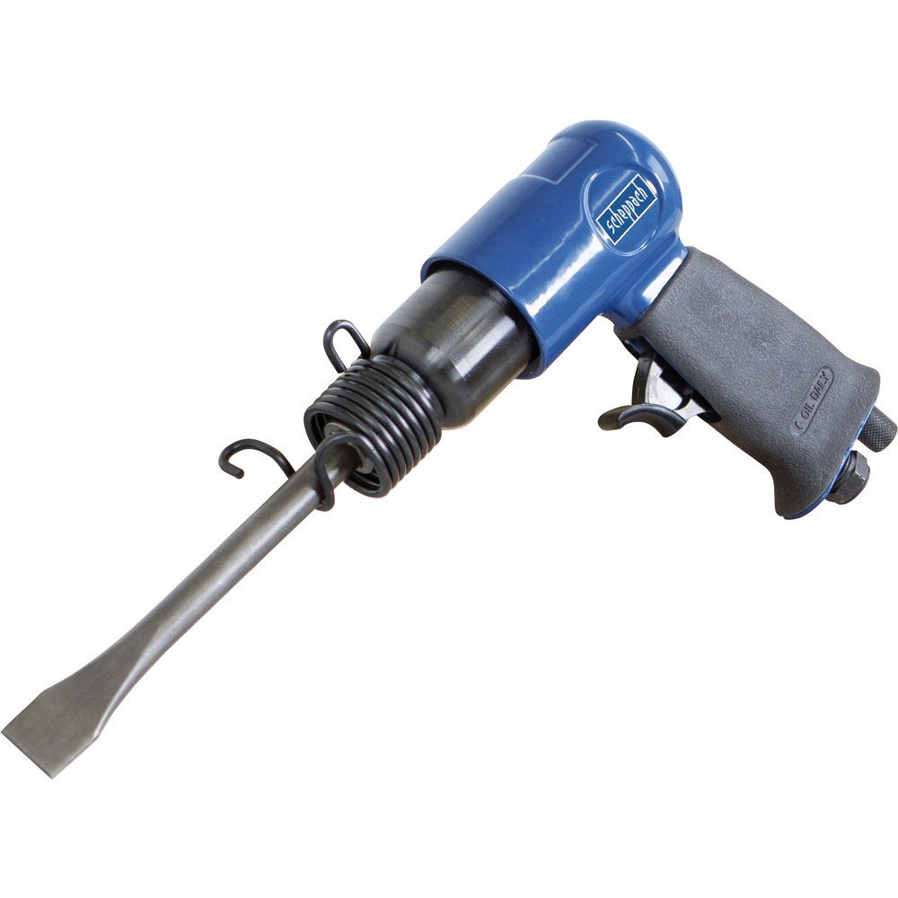 Scheppach Druckluftgeräte-Set Scheppach Druckluft-Meißelhammer 6.3 bar
