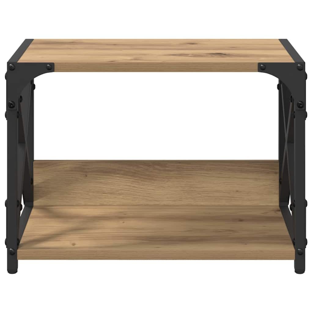 vidaXL Druckertisch Druckerständer Artisan-Eiche 44 x 26 x 31,5 cm Holzwerkstoff (1-St) – Bild 5 von 5