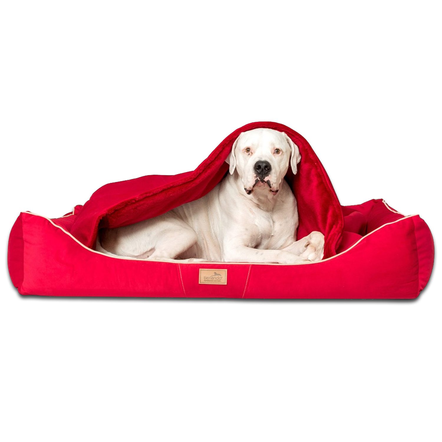 Tierbett Orthopädisches Hundebett RUDOLPH inkl. Schonbezug mit Hundedecke
