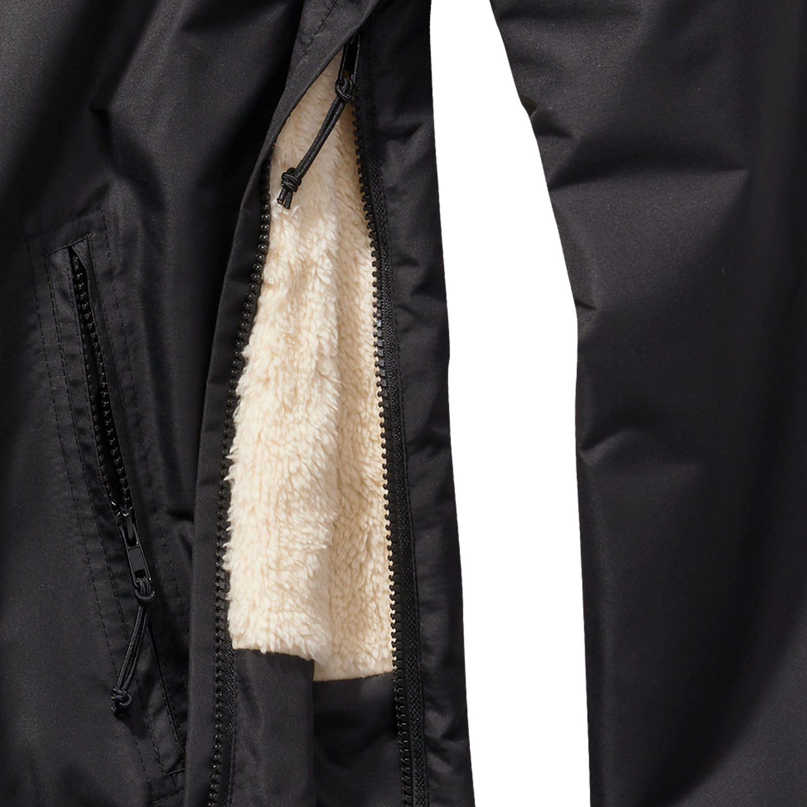 Brandit Regenjacke Herren Winter Jacke Regenjacke Windbreaker Teddyfell Schlupfjacke – Bild 3 von 5